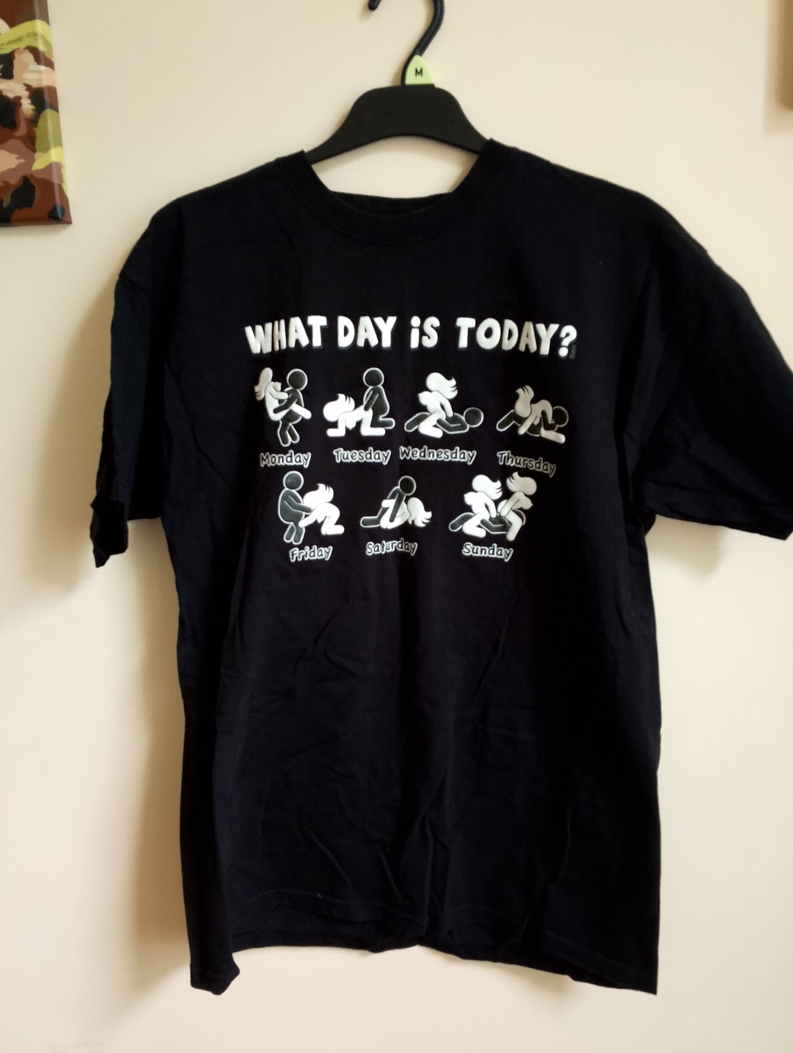 Hook-Ups rare Kamasutra humor sex vintage tee Size US M / EU 48-50 / 2 - 1 Thumbnail