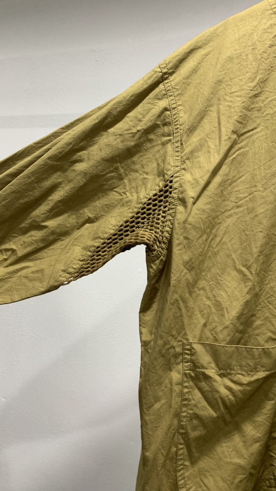 Designer × Japanese Brand Henri Lucchapus Mesh Net Hooded Jacket 80s Size US L / EU 52-54 / 3 - 6 Thumbnail