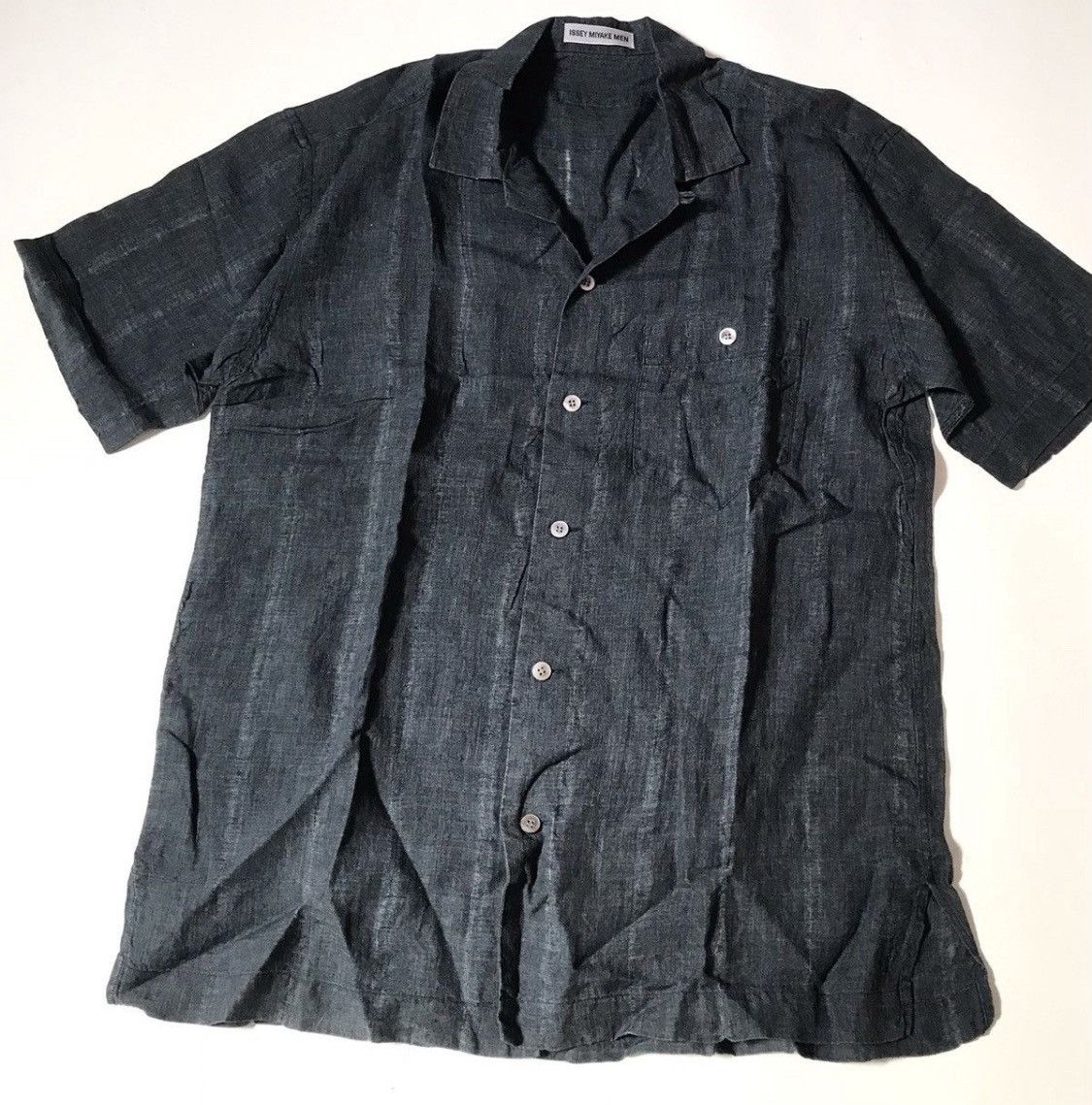 Issey Miyake *FINAL DROP* Vintage issey miyake men camp shirt Size US M / EU 48-50 / 2 - 2 Thumbnail