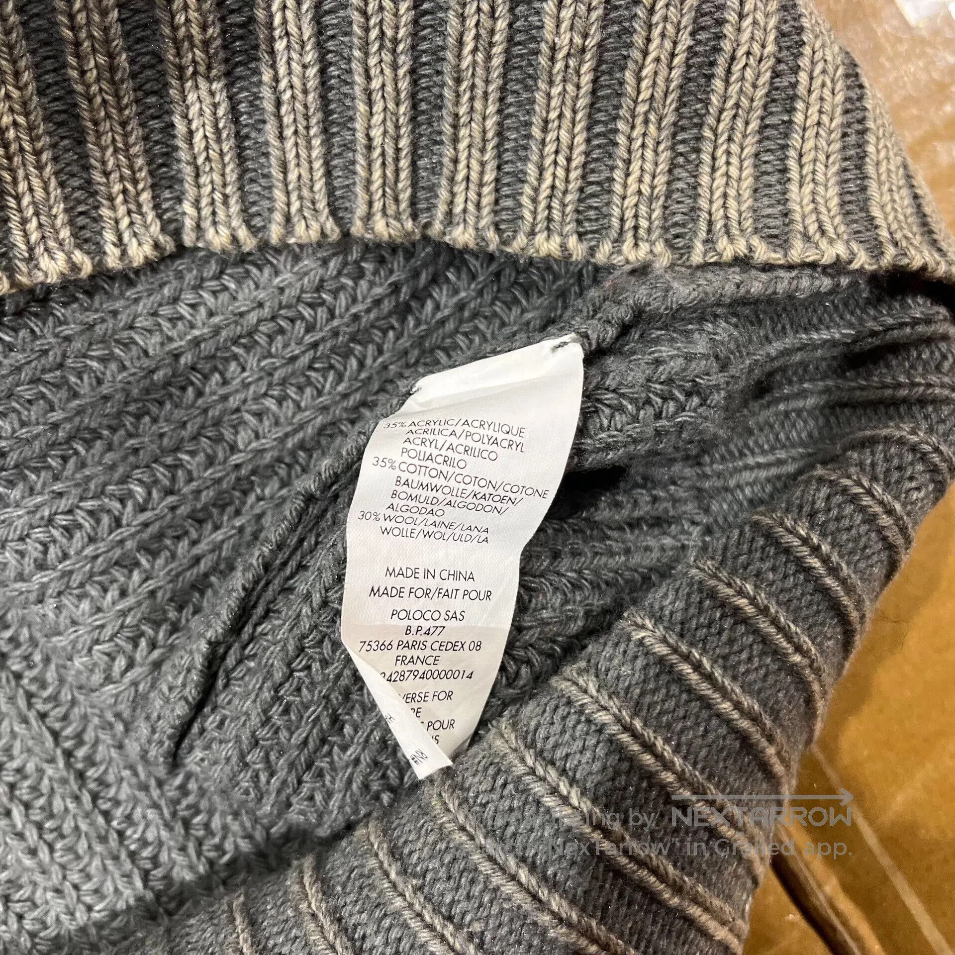 RRL Ralph Lauren RRL Knitted Sweater by Ralph Lauren. Size US XS / EU 42 / 0 - 6 Thumbnail