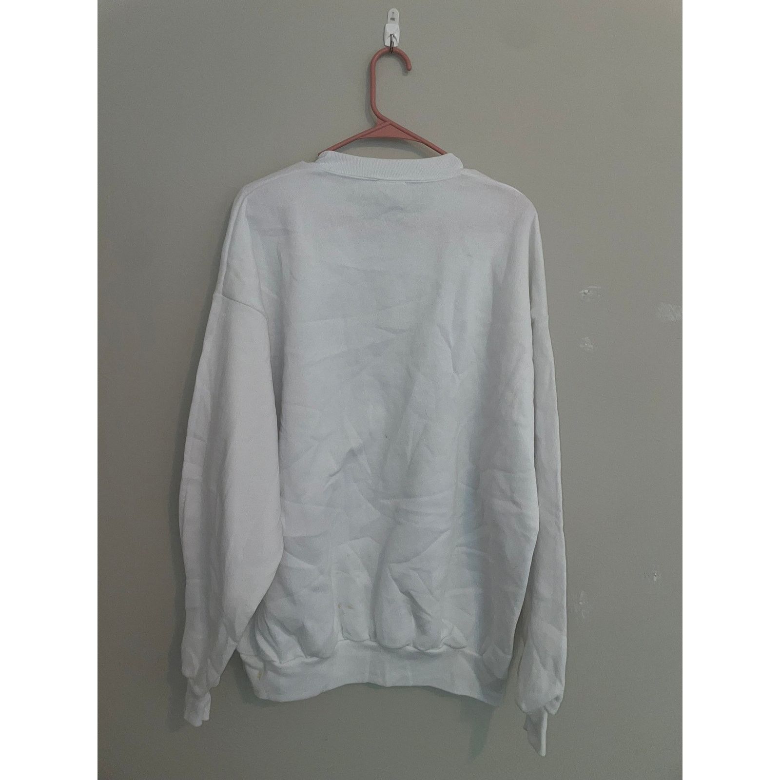 Jerzees Vintage Amish Sweatshirt Crewneck USA Country Stained 90s 2X Size US XXL / EU 58 / 5 - 7 Thumbnail