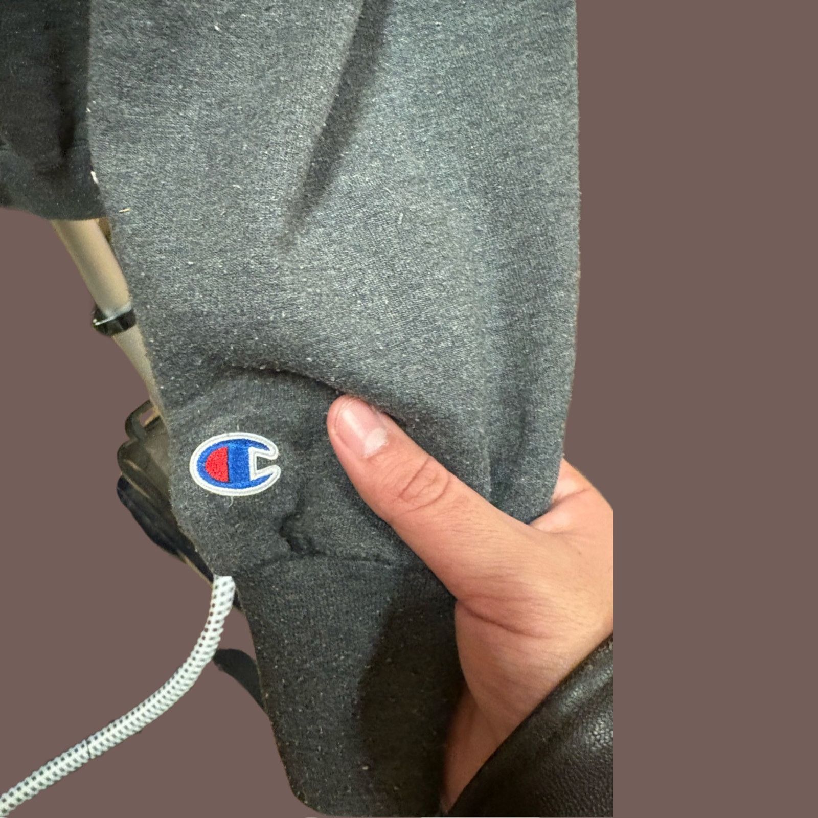 Champion VTG Champion Washington State Charcoal Hoodie Size L Size US L / EU 52-54 / 3 - 2 Thumbnail