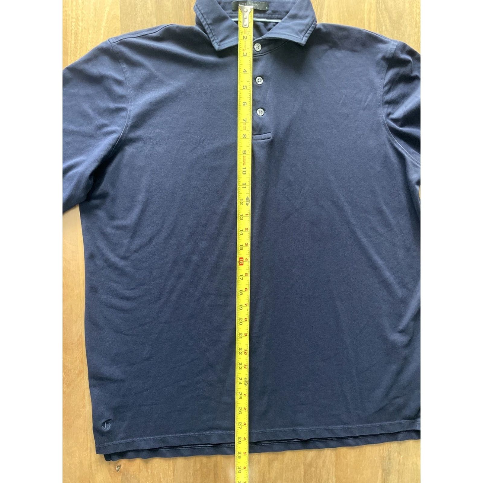 Vintage Greyson Polo Shirt Men’s Large Blue Polo Golf Shirt Navy Greyson Size US L / EU 52-54 / 3 - 6 Thumbnail