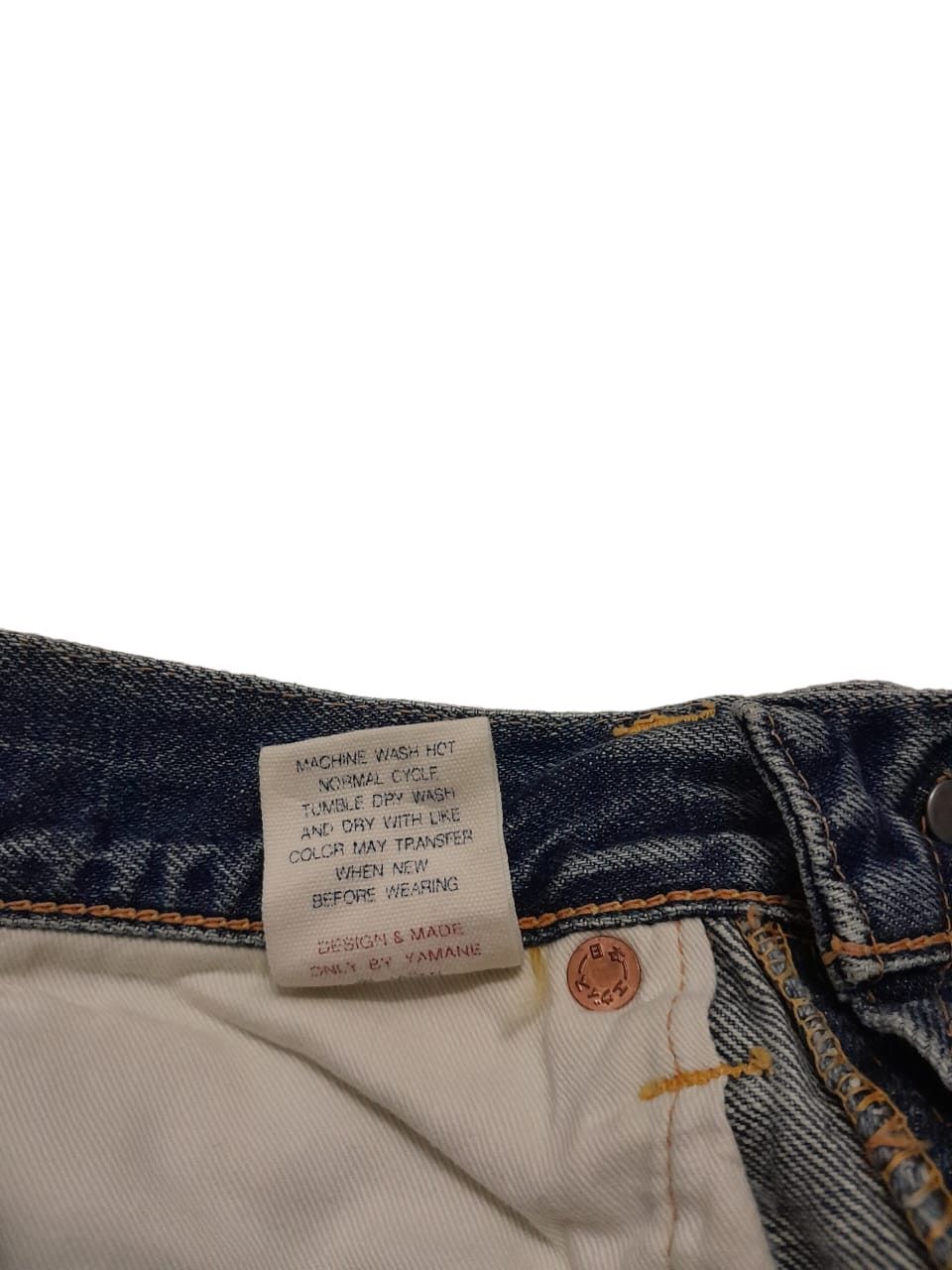 Evisu EVISU by Hidehiko Yamane Selvedge Denim Japan (F54) waist 27 Size US 27 - 9 Thumbnail