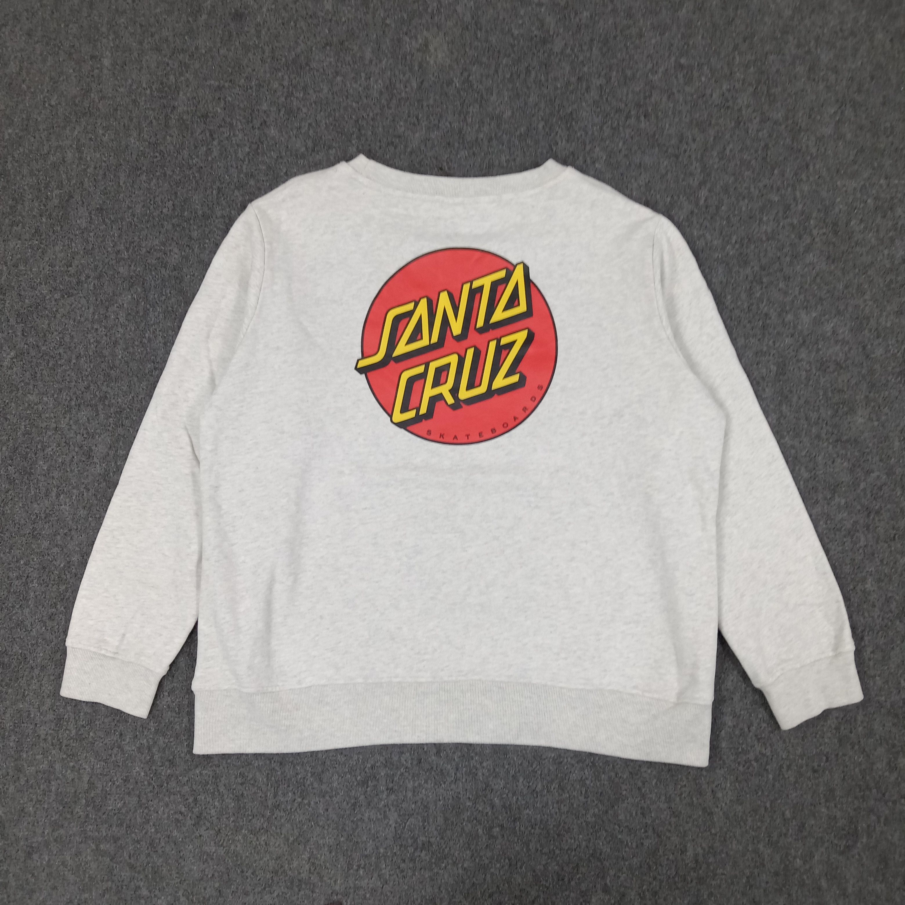 Santa Cruz Skateboards × Vintage Santa Cruz Skateboards Style Sweatshirt C221N15 Size US XL / EU 56 / 4 - 1 Thumbnail
