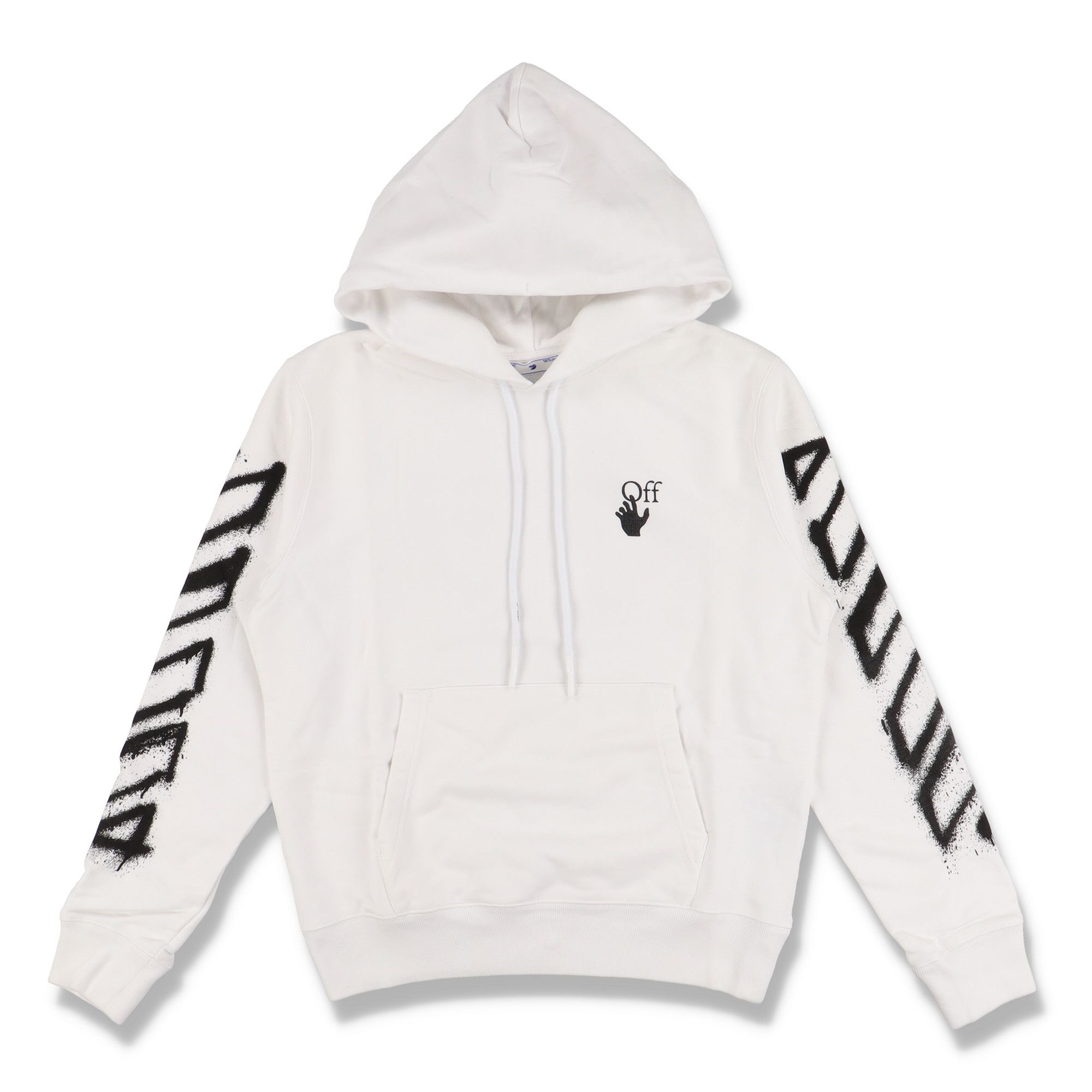 Off-White White Spray Marker Arrows Hoodie Size S / US 4 / IT 40 - 7 Thumbnail