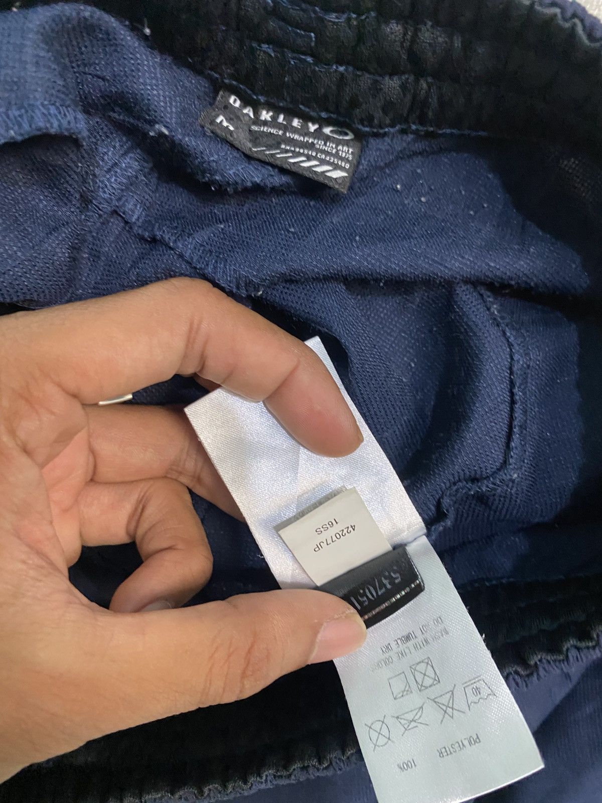 Oakley × Vetements 💥 VINTAGE OAKLEY 90S NYLON TRACK PANTS Y2K Size US 26 / EU 42 - 18 Thumbnail
