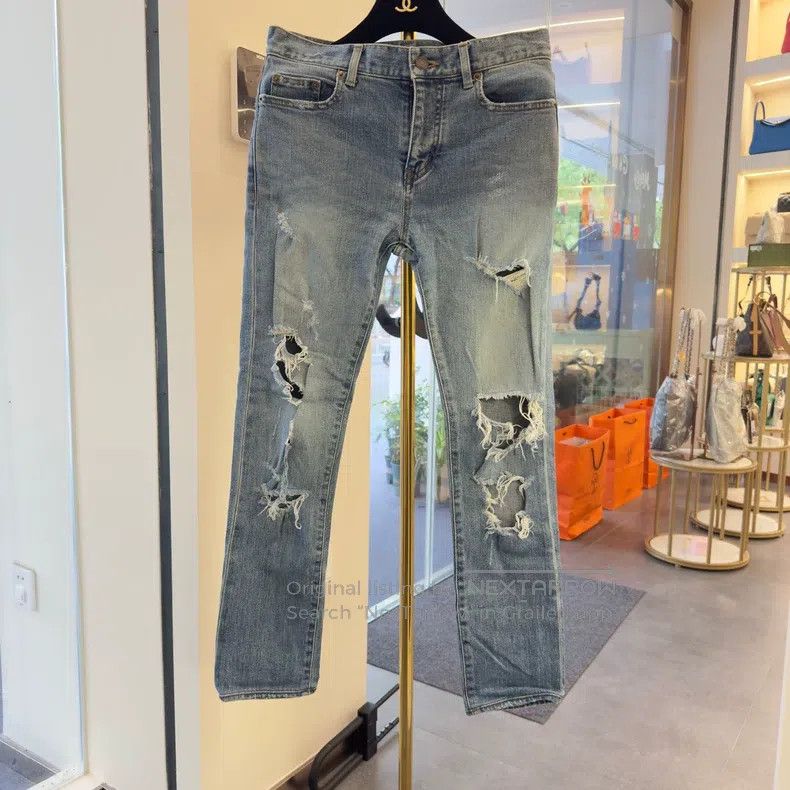 Saint Laurent Paris Saint Laurent Paris Jeans Size US 29 - 1 Thumbnail