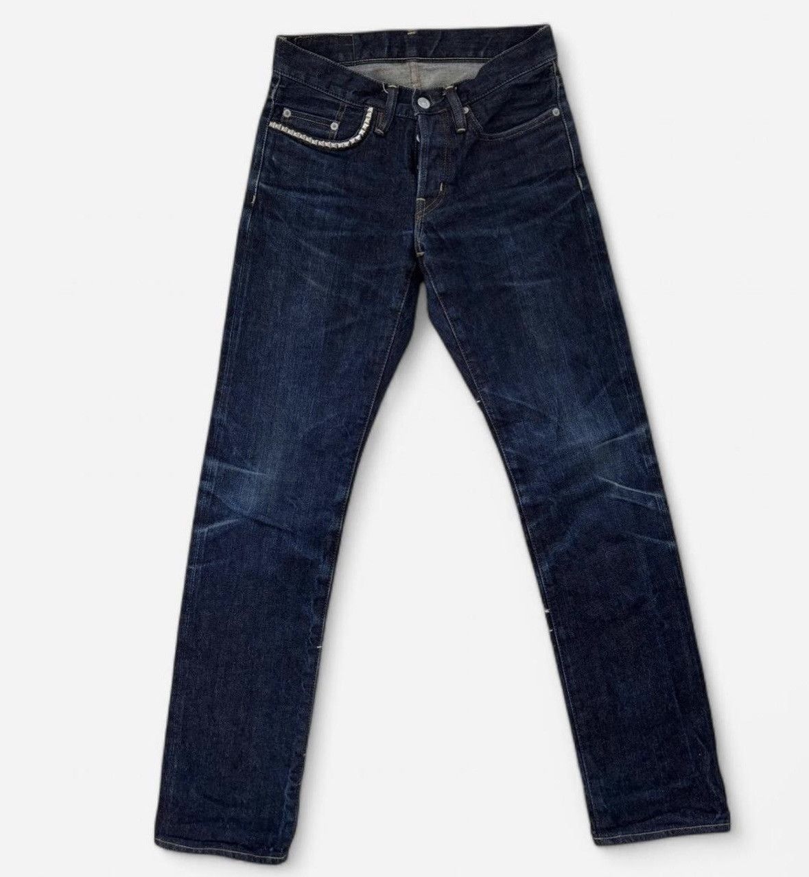 Hysteric Glamour Hysteric glamour dark wash studded skinny jeans Size 27" / US 4 / IT 40 - 1 Thumbnail