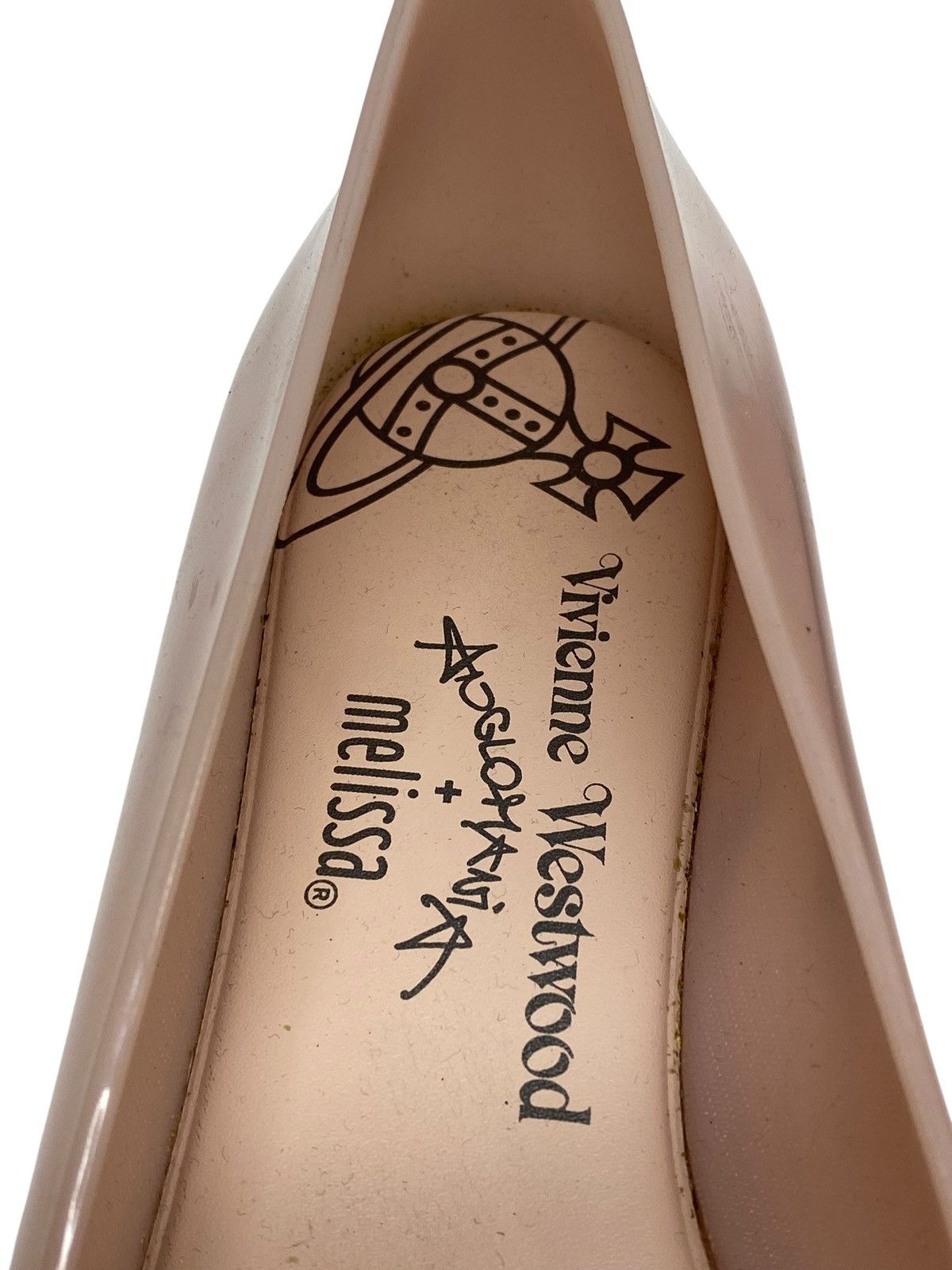 Vivienne Westwood 🔥 VIVIENNE WESTWOOD MELISSA FLATS ORB LOGO Y2K VIBES Size US 10 / IT 40 - 7 Thumbnail