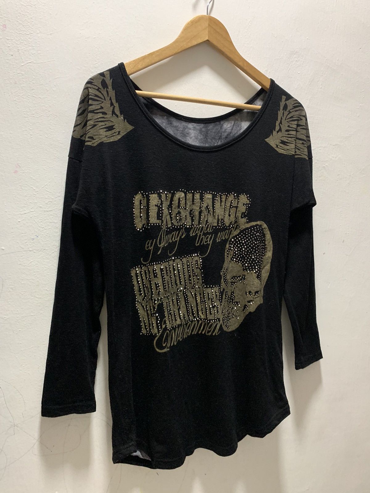 If Six Was Nine Gexchange punk gothic style long sleeve Size L / US 10 / IT 46 - 6 Thumbnail