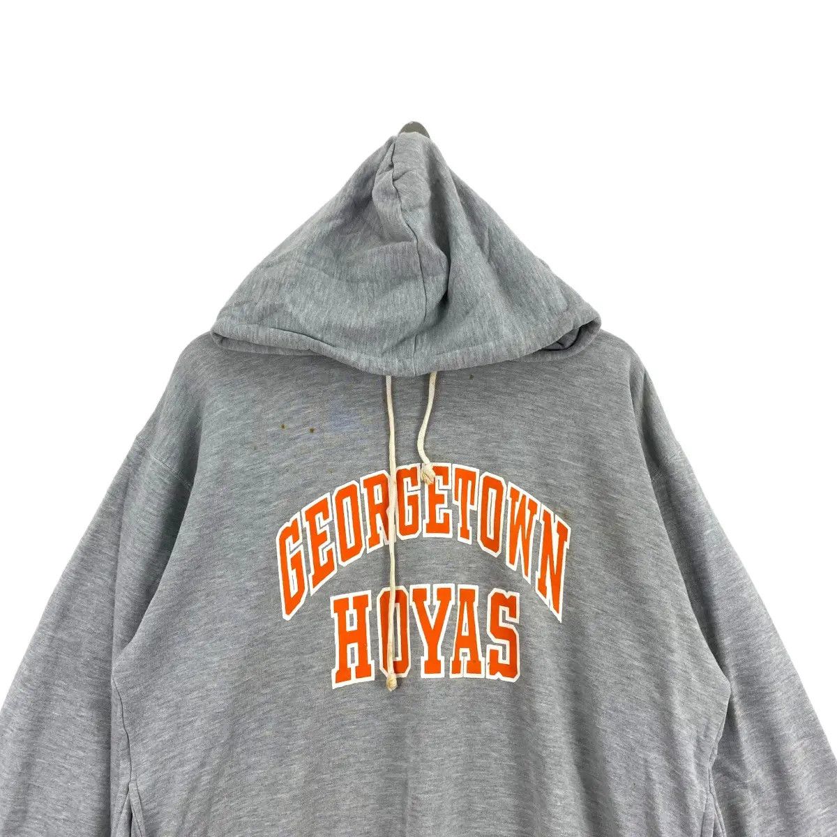 NCAA × Vintage Vtg GEORGETOWN HOYAS NCAA Basketball College Hoodie Size US L / EU 52-54 / 3 - 4 Thumbnail