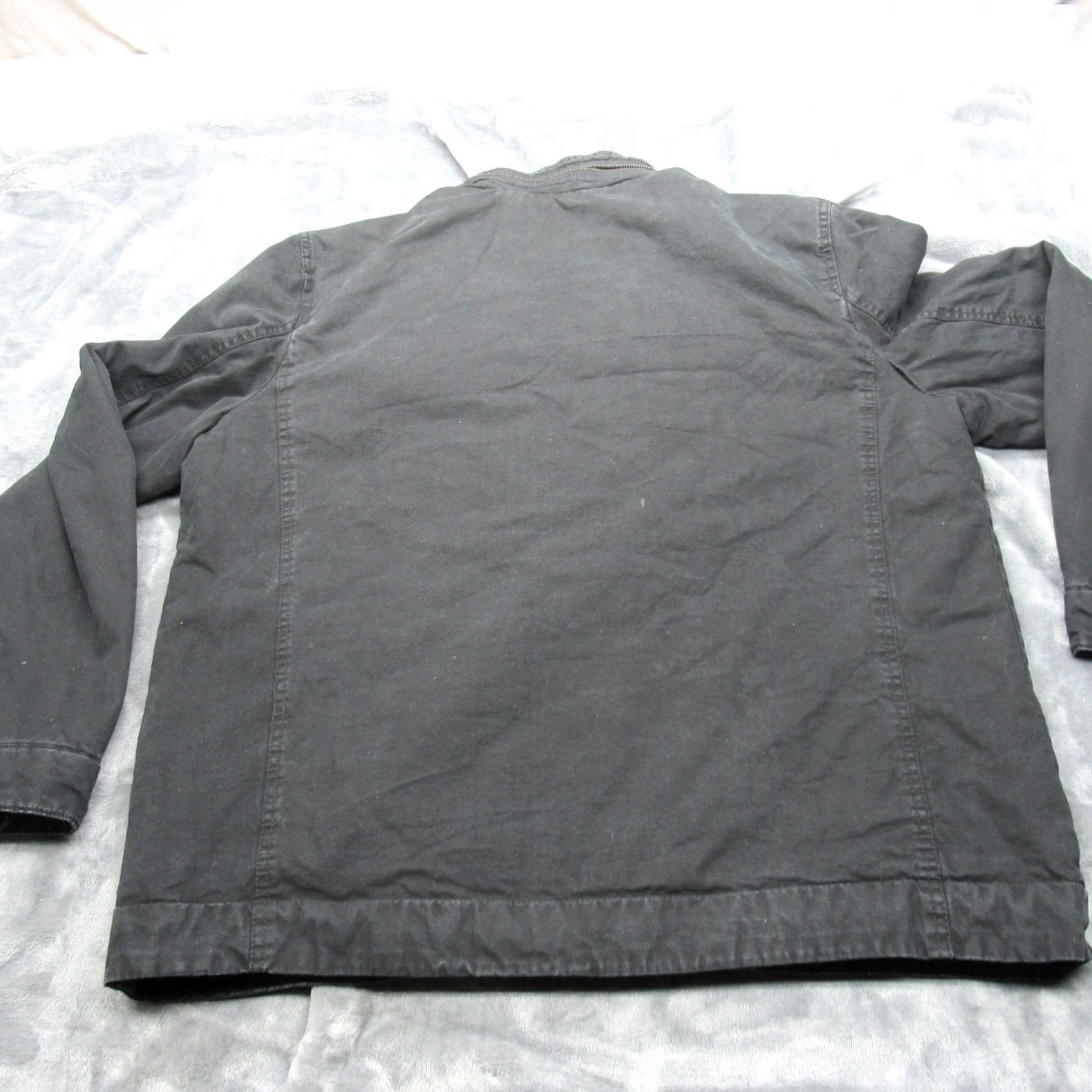 Vintage VINTAGE Levis Jacket Mens XL Black Quilted Canvas Insulated Pockets Utility Work Casual Size US XL / EU 56 / 4 - 3 Thumbnail