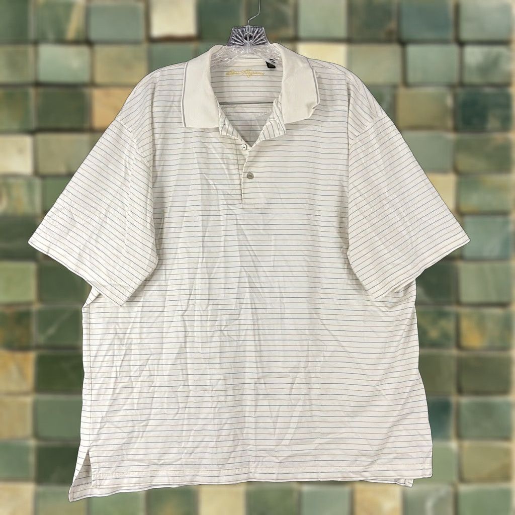 Hogan Ben Hogan Polo Shirt Men L Multicolor Striped Mens Size US L / EU 52-54 / 3 - 1 Thumbnail