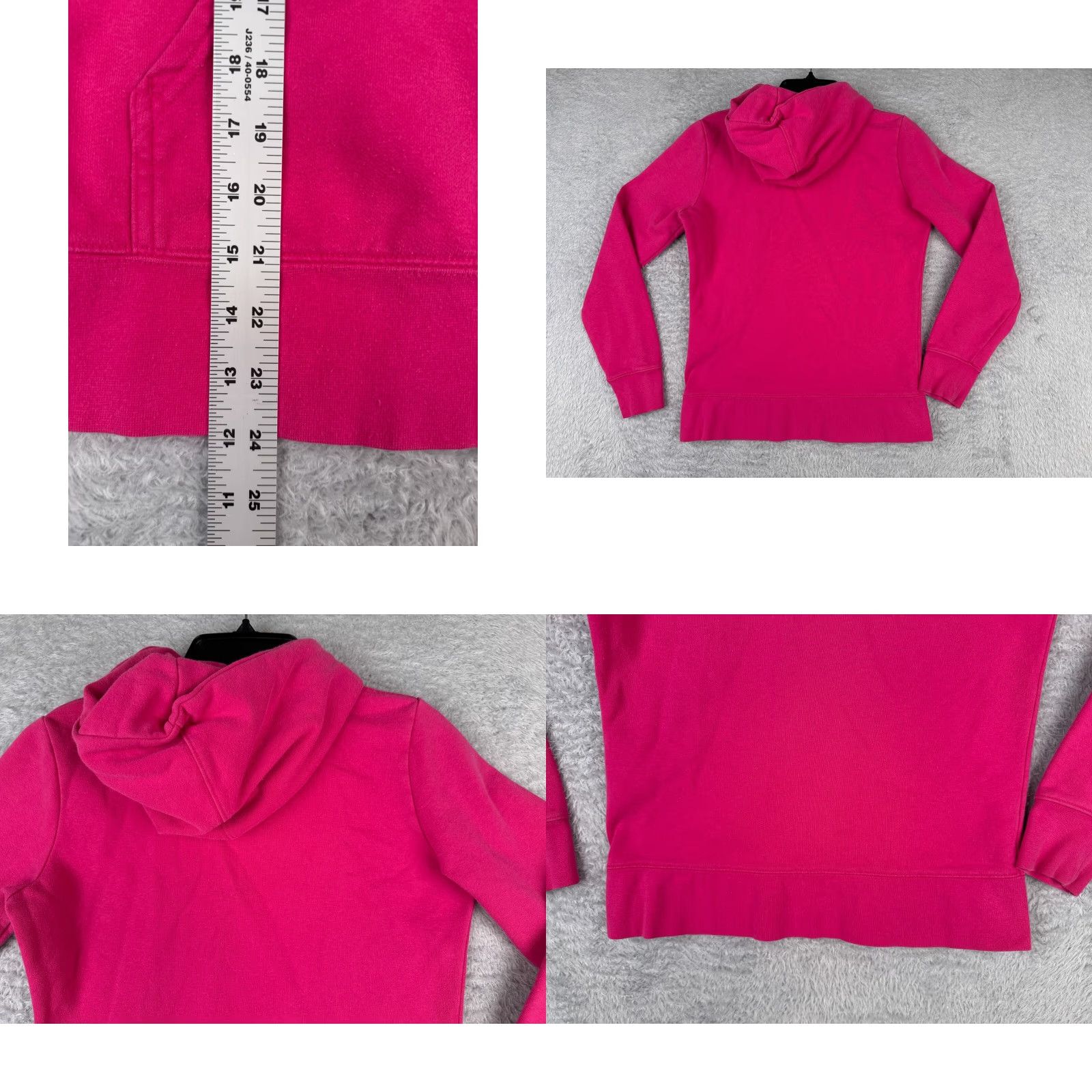 The North Face The North Face Hoodie Womens Small Pink Pullover Logo Cotton Blend Hike Vintage: No Size S / US 4 / IT 40 - 9 Thumbnail