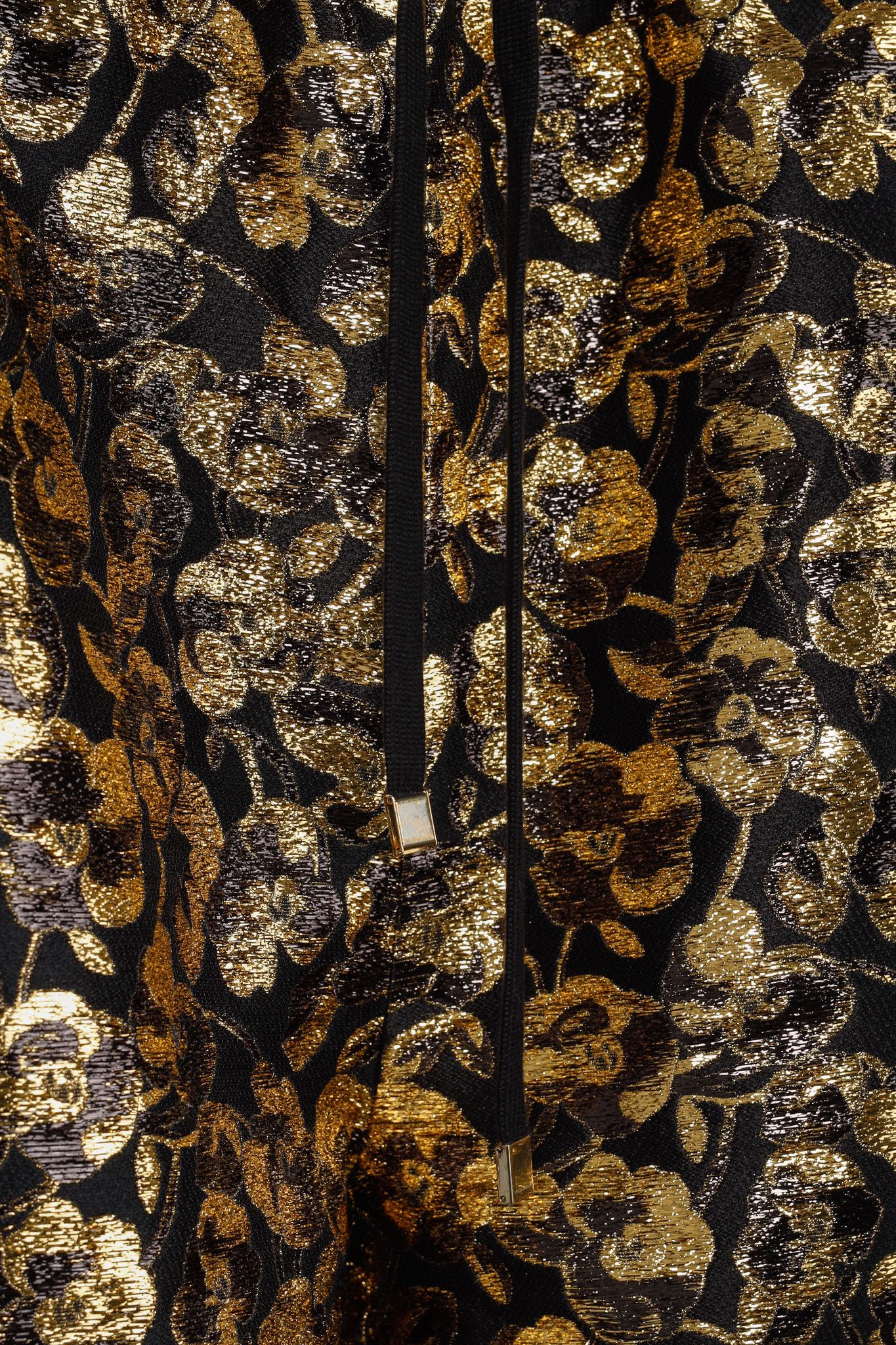 Dolce & Gabbana Dolce & Gabbana Gold Floral-Jacquard Tape-Trim Track Pants Size 27" / US 4 / IT 40 - 8 Thumbnail