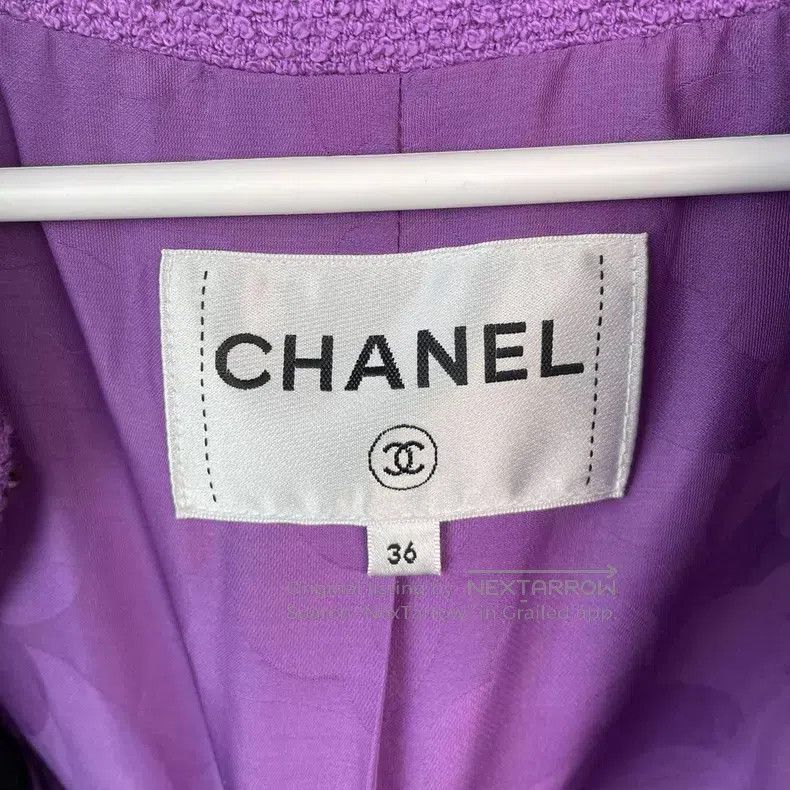 Chanel Chanel Purple coat Size XS / US 0-2 / IT 36-38 - 6 Thumbnail