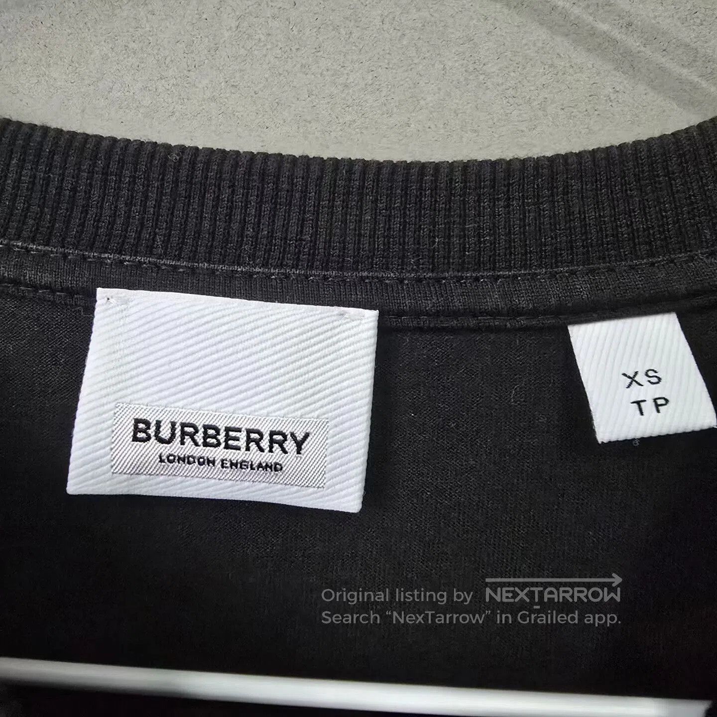 Burberry burberry black short sleeve t-shirt. Size US XS / EU 42 / 0 - 4 Thumbnail