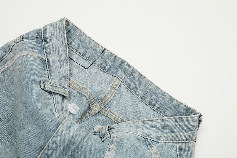 Vintage American high street Vibe blue straight leg jeans for men Size US 32 / EU 48 - 4 Thumbnail