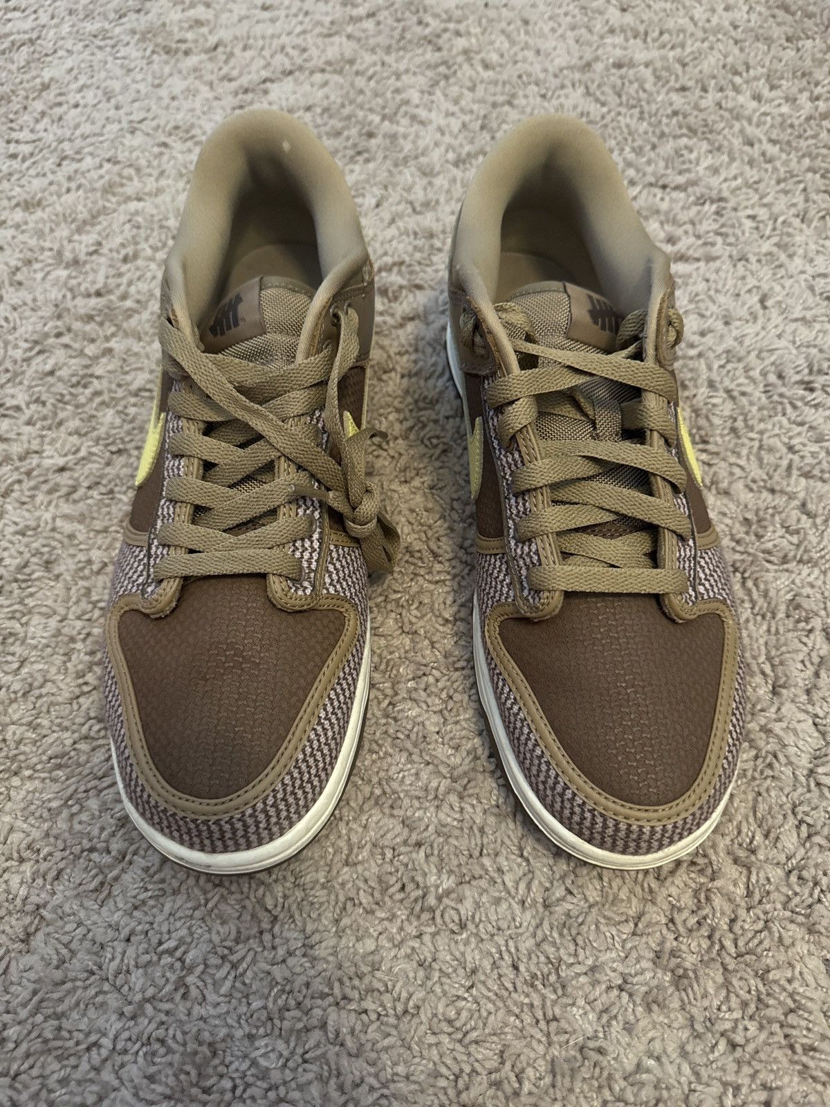 Nike × Undefeated Nike Dunk Low x Undefeated ‘Canteen’ Size US 10.5 / EU 43-44 - 3 Thumbnail