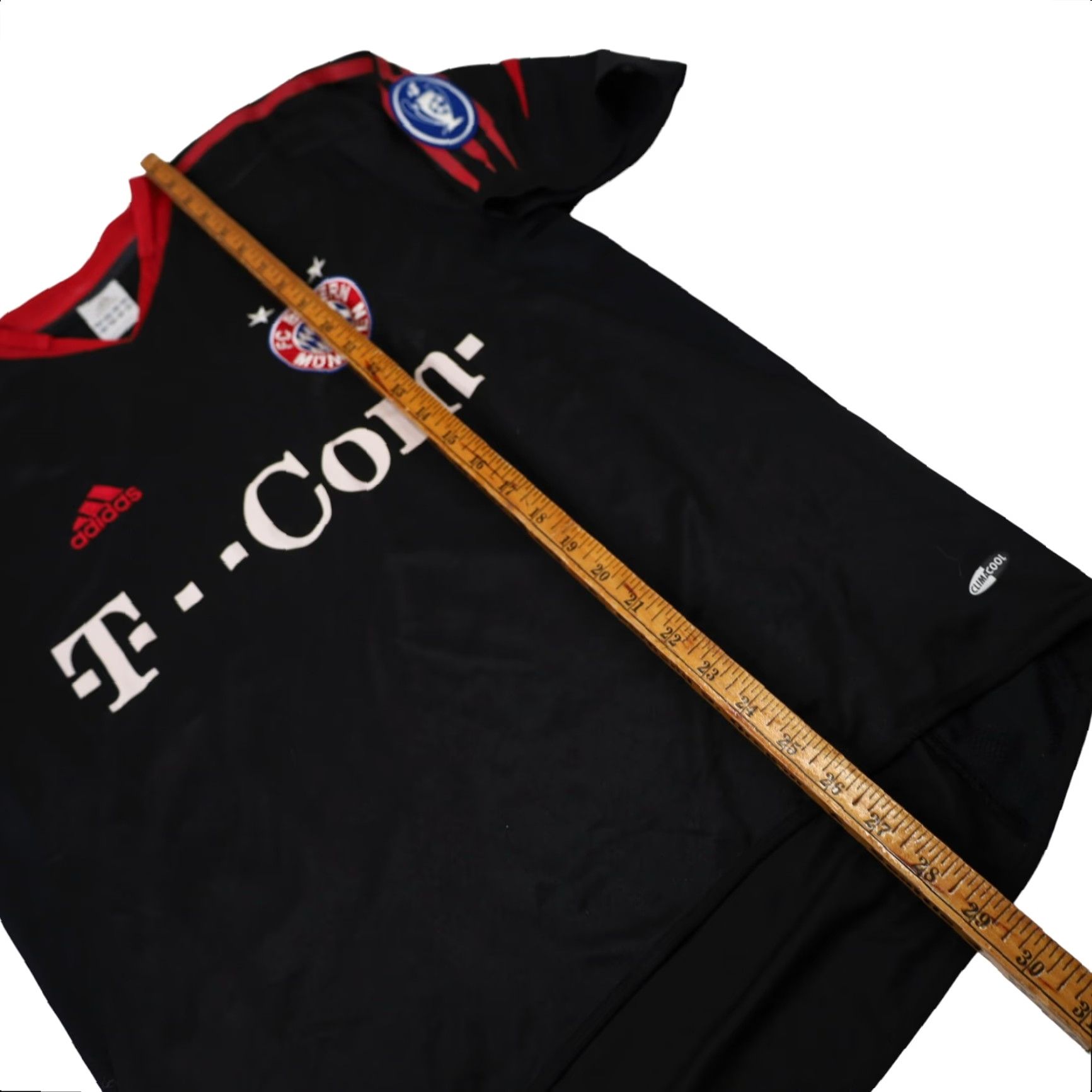 Adidas VINTAGE Adidas Mens Small FC Bayern Munchen Soccer Jersey Black Size US S / EU 44-46 / 1 - 6 Thumbnail