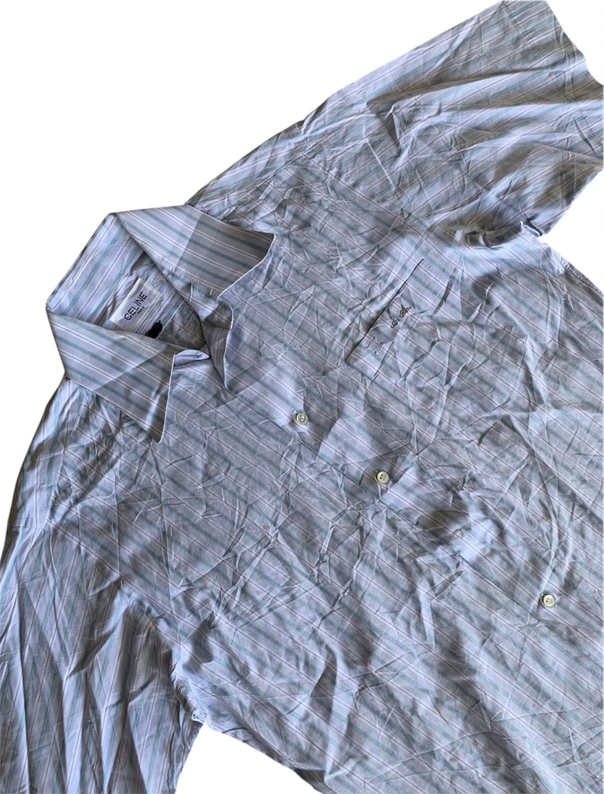 Celine Vintage celine shirt Size US XL / EU 56 / 4 - 2 Thumbnail