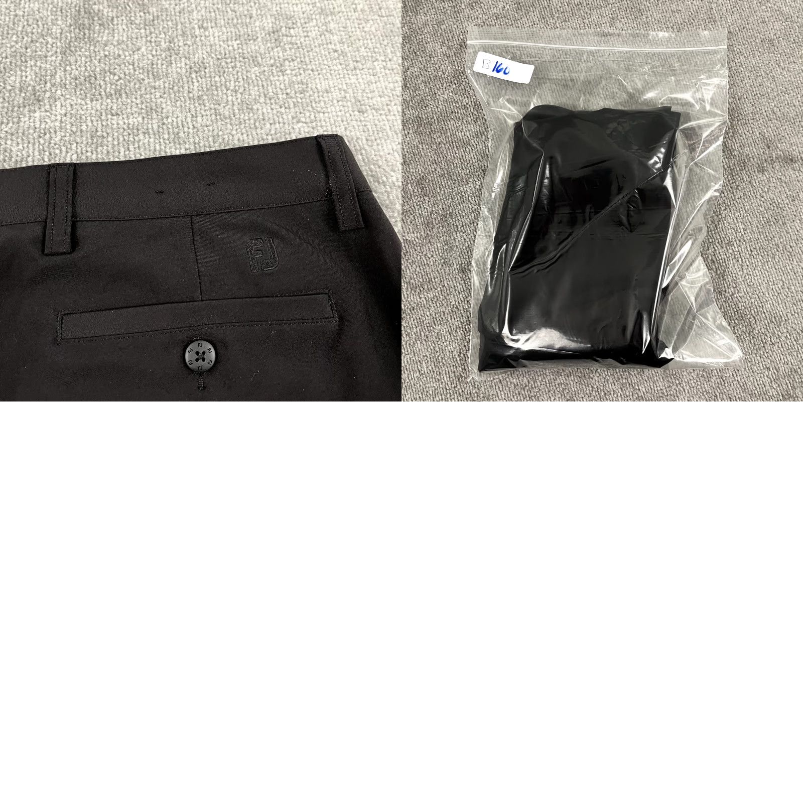 Footjoy FootJoy Pants Mens 36 x 30 Straight Leg Black Chino Casual Pleated Sports Outdoor Regular Size US 36 / EU 52 - 8 Thumbnail