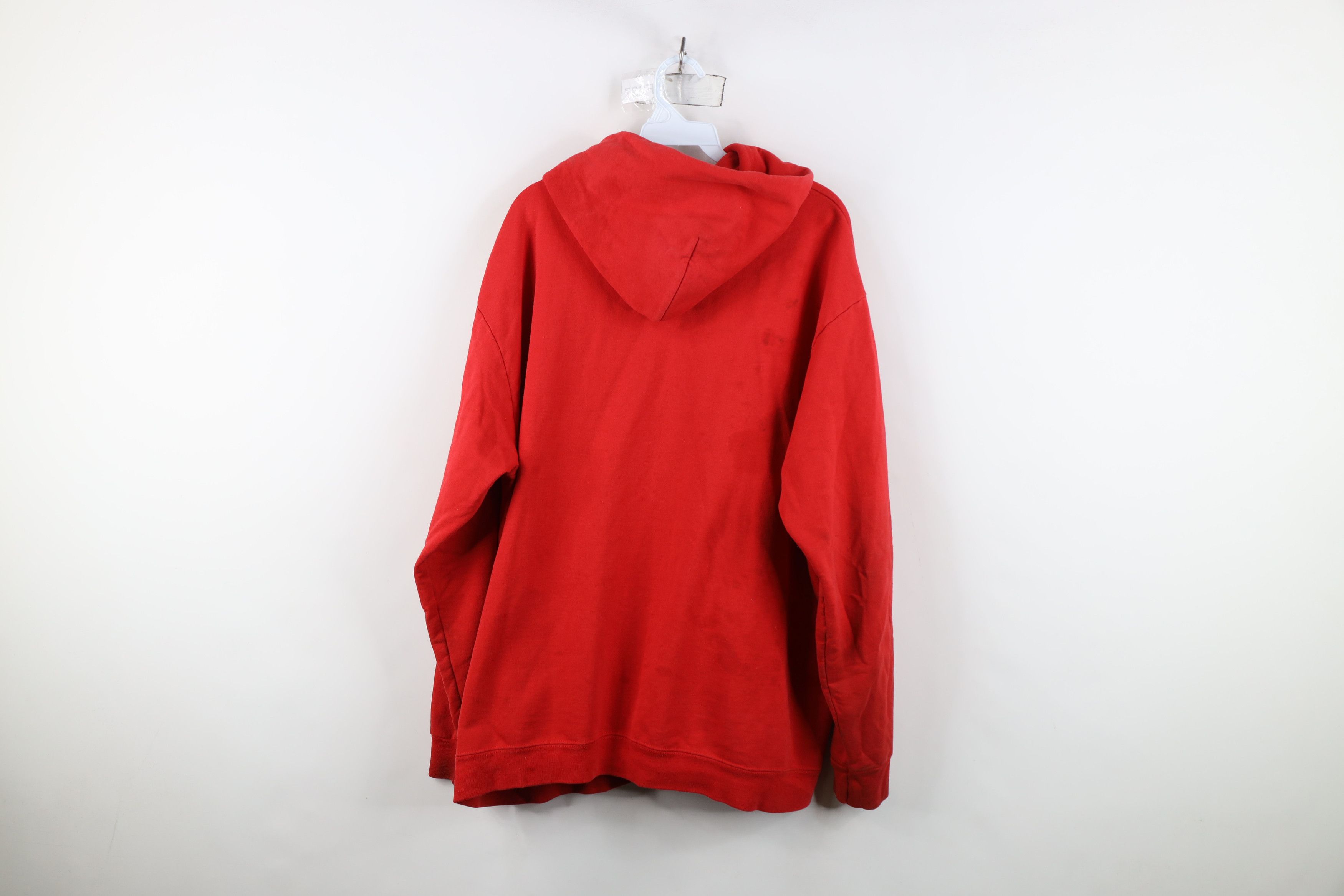 Vintage Vintage 90s Streetwear Blank Full Zip Hoodie Sweatshirt USA Size US XXL / EU 58 / 5 - 14 Thumbnail