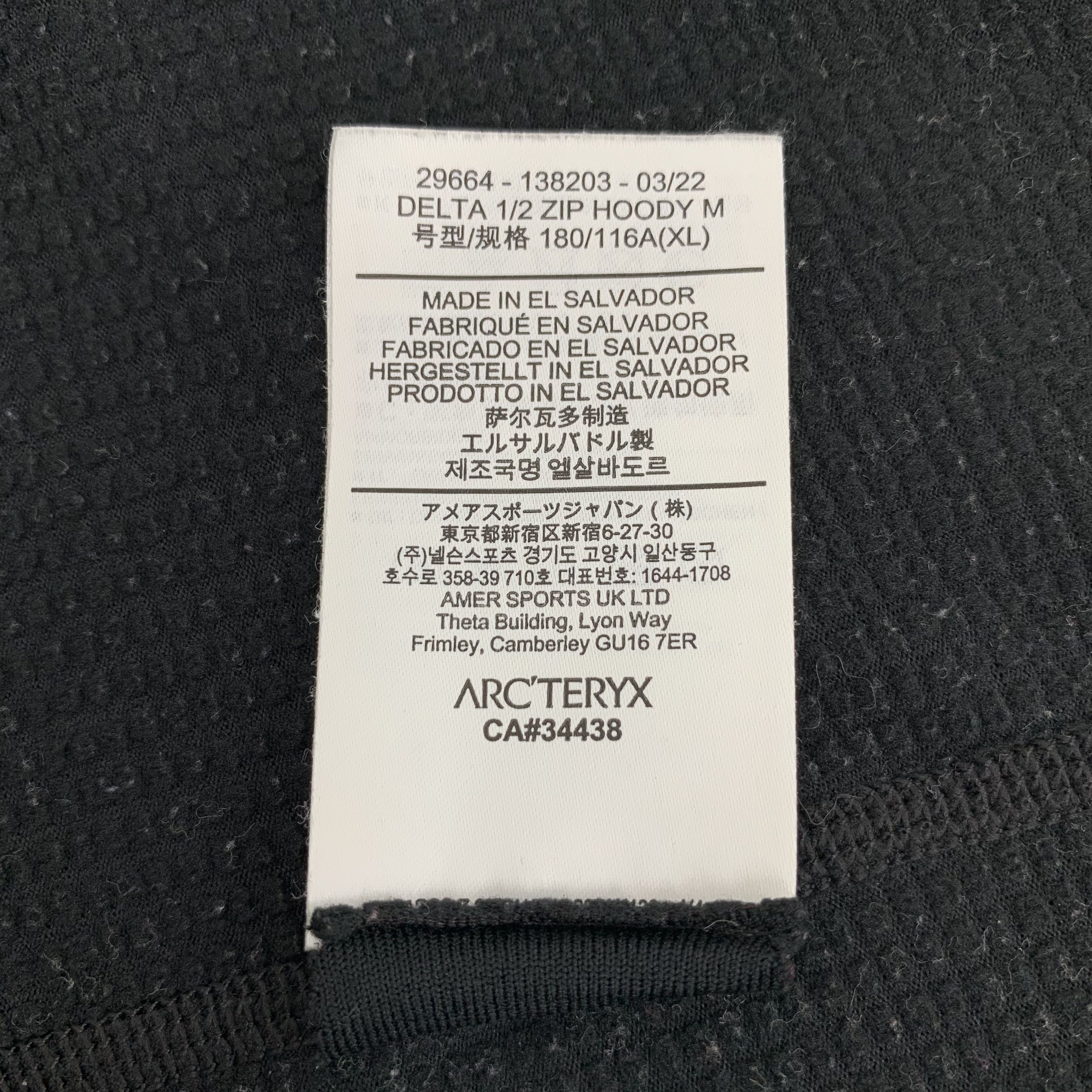 Arc'teryx ARC'TERYX Navy Hooded Zip-Up Jacket (Size XL) Size US XL / EU 56 / 4 - 4 Thumbnail