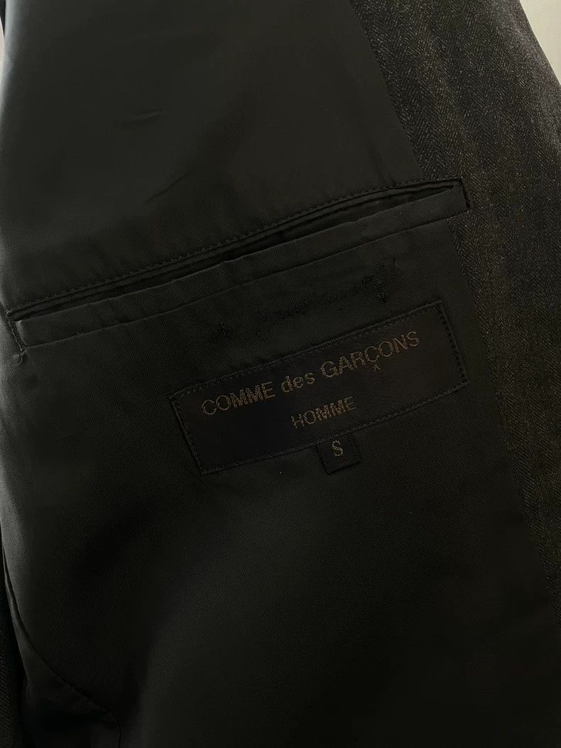 Comme des Garcons Comme des Garçons size s Striped dark grey black blazer su Size 36R - 4 Thumbnail