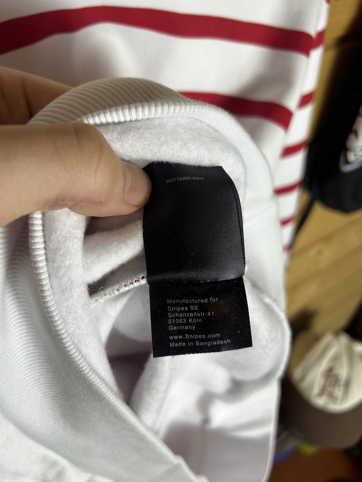 Snipes Snipes Wu Tang striped sweatshirt Size US S / EU 44-46 / 1 - 8 Thumbnail