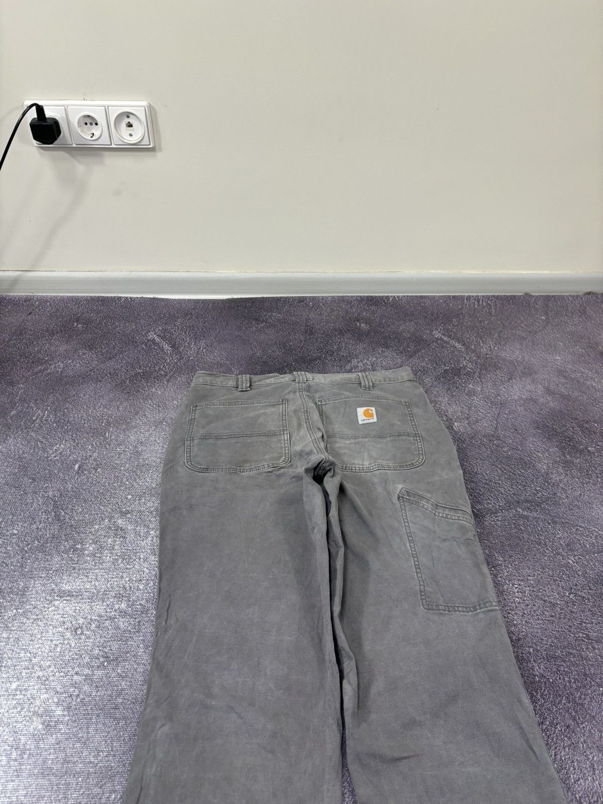 Carhartt Vintage Carhartt USA Gray Work Hype Relaxed Fit Pants Size US 32 / EU 48 - 6 Thumbnail