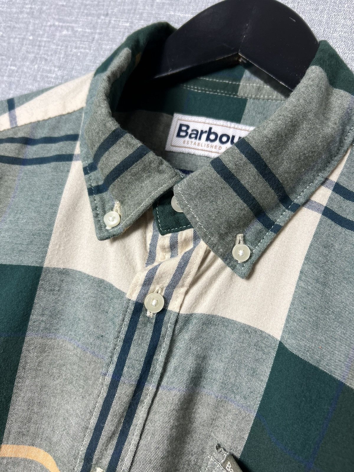 Barbour Barbour Checked Flannel Button Up Shirt Size US M / EU 48-50 / 2 - 4 Thumbnail