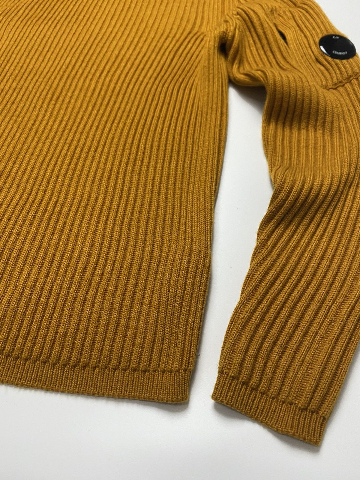 C.P. Company Cp Company Rib Merino Knitted Wool Lens Sweater Size US M / EU 48-50 / 2 - 3 Thumbnail