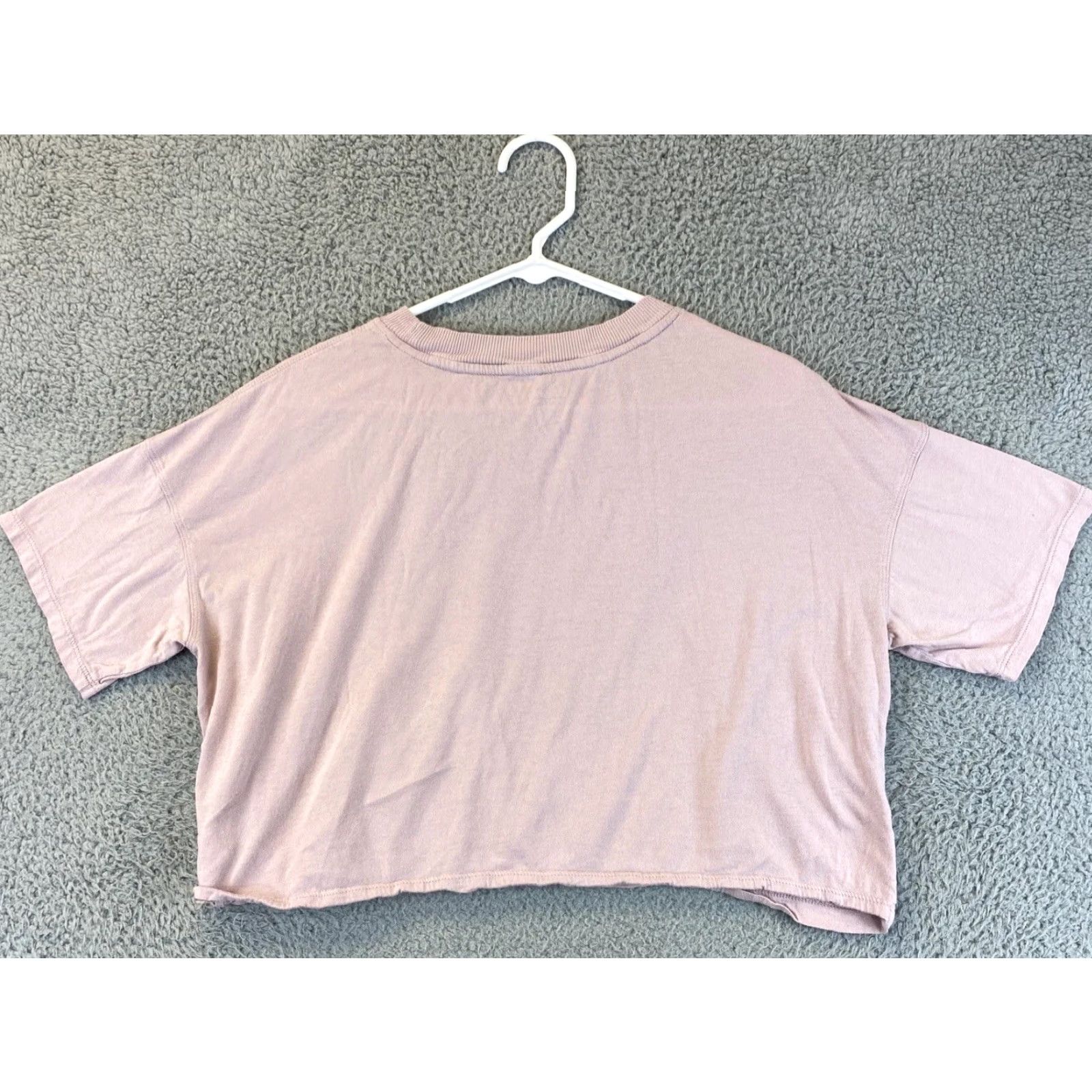 Calvin Klein VINTAGE Calvin Klein Womens T-Shirt Cropped Small Pink Logo Sports Performance Size S / US 4 / IT 40 - 7 Thumbnail