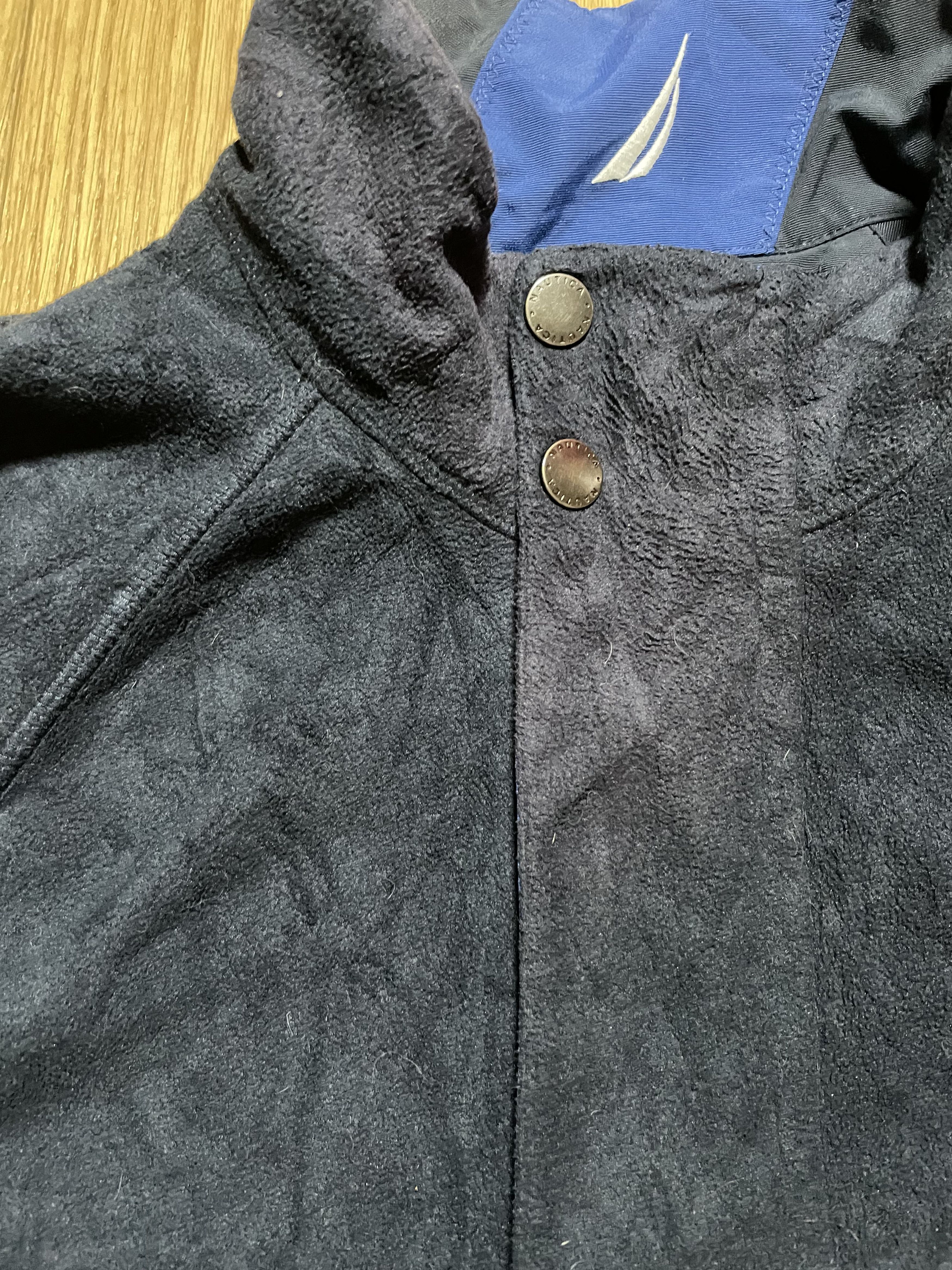 Nautica Nautica Reversible Navy Windbreaker Jacket Navy Size US M / EU 48-50 / 2 - 2 Thumbnail