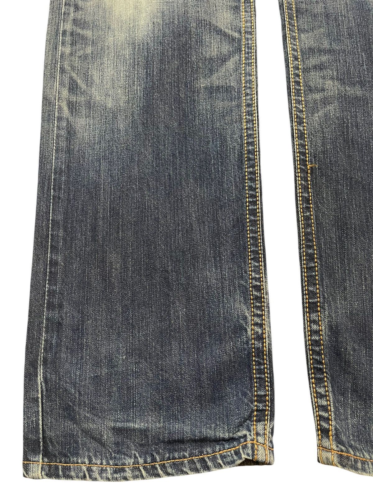 Edwin Japan XV Exclusive Vintage Mud Wash Distressed Jeans