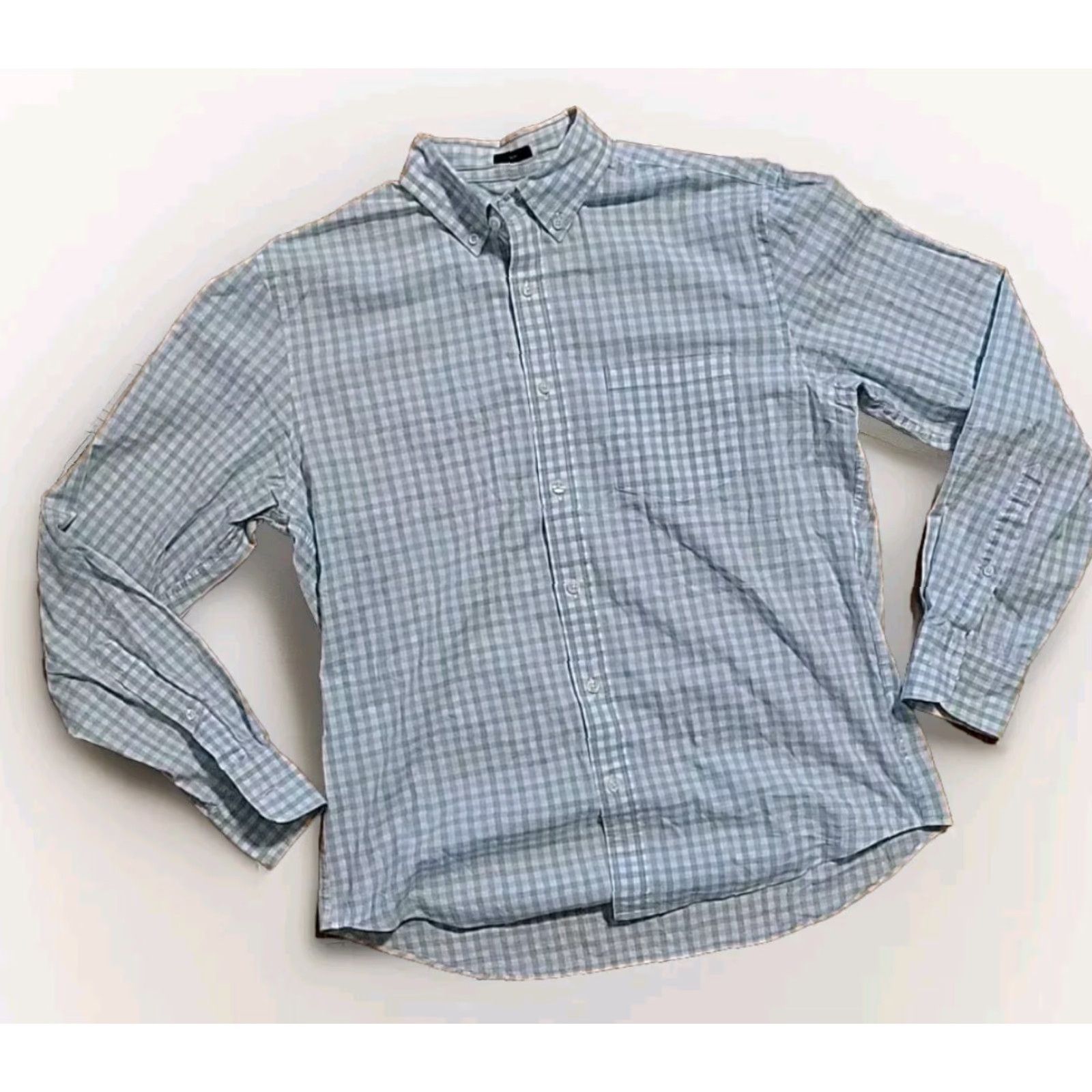J.Crew VINTAGE J.CREW Flex Washed Shirt Mens M Plaid Button-Down Pocket Preppy Casual Size US M / EU 48-50 / 2 - 5 Thumbnail