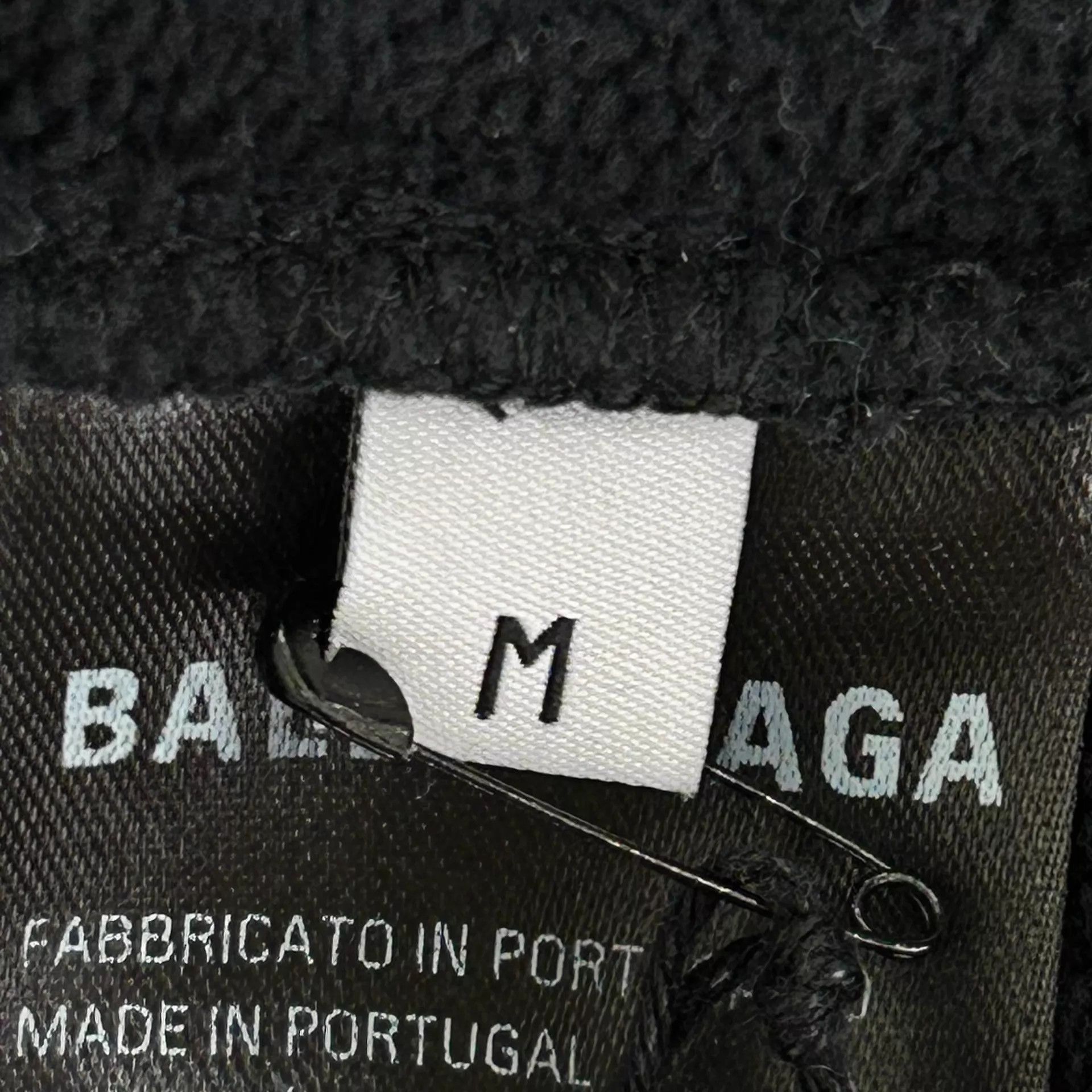 Balenciaga Balenciaga FW25 Black Tape Lettering Hoodie M Size US M / EU 48-50 / 2 - 5 Thumbnail