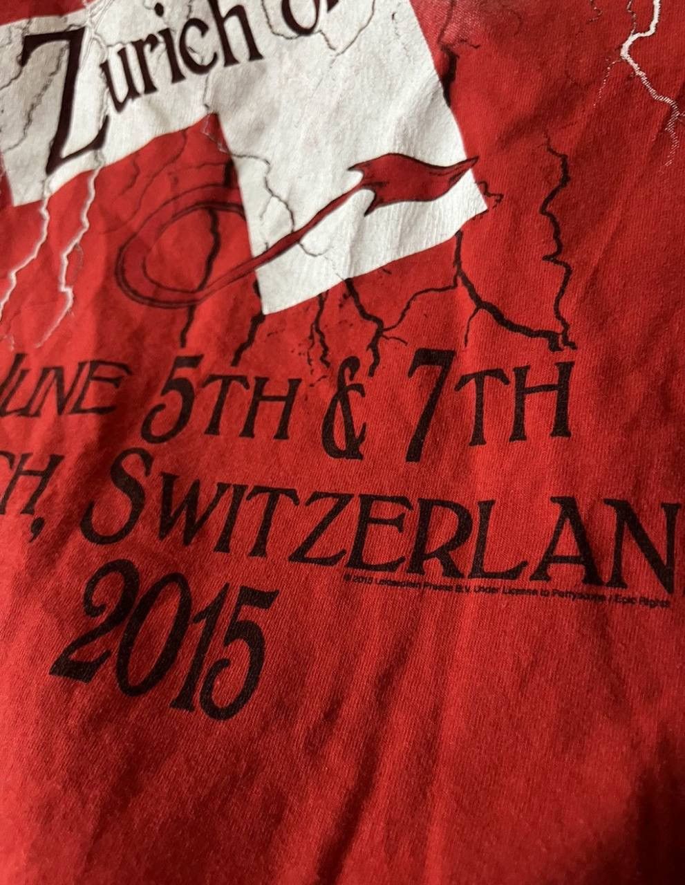 AC/DC AC/DC ZURICH 2015 Vintage Rock Band tee t shirt Size US M / EU 48-50 / 2 - 10 Thumbnail