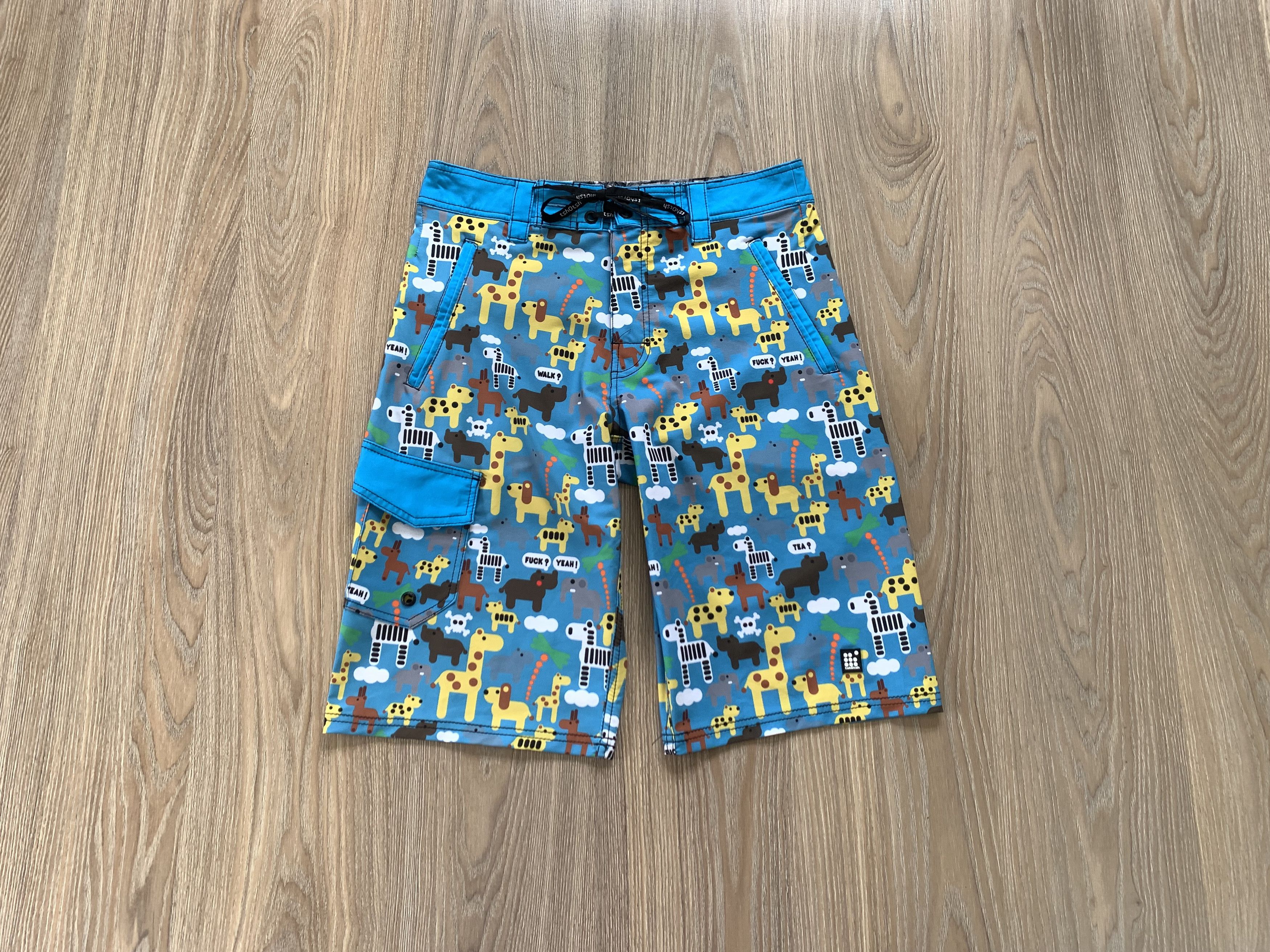 Tshotsh Printed Kiteboarding Board Shorts