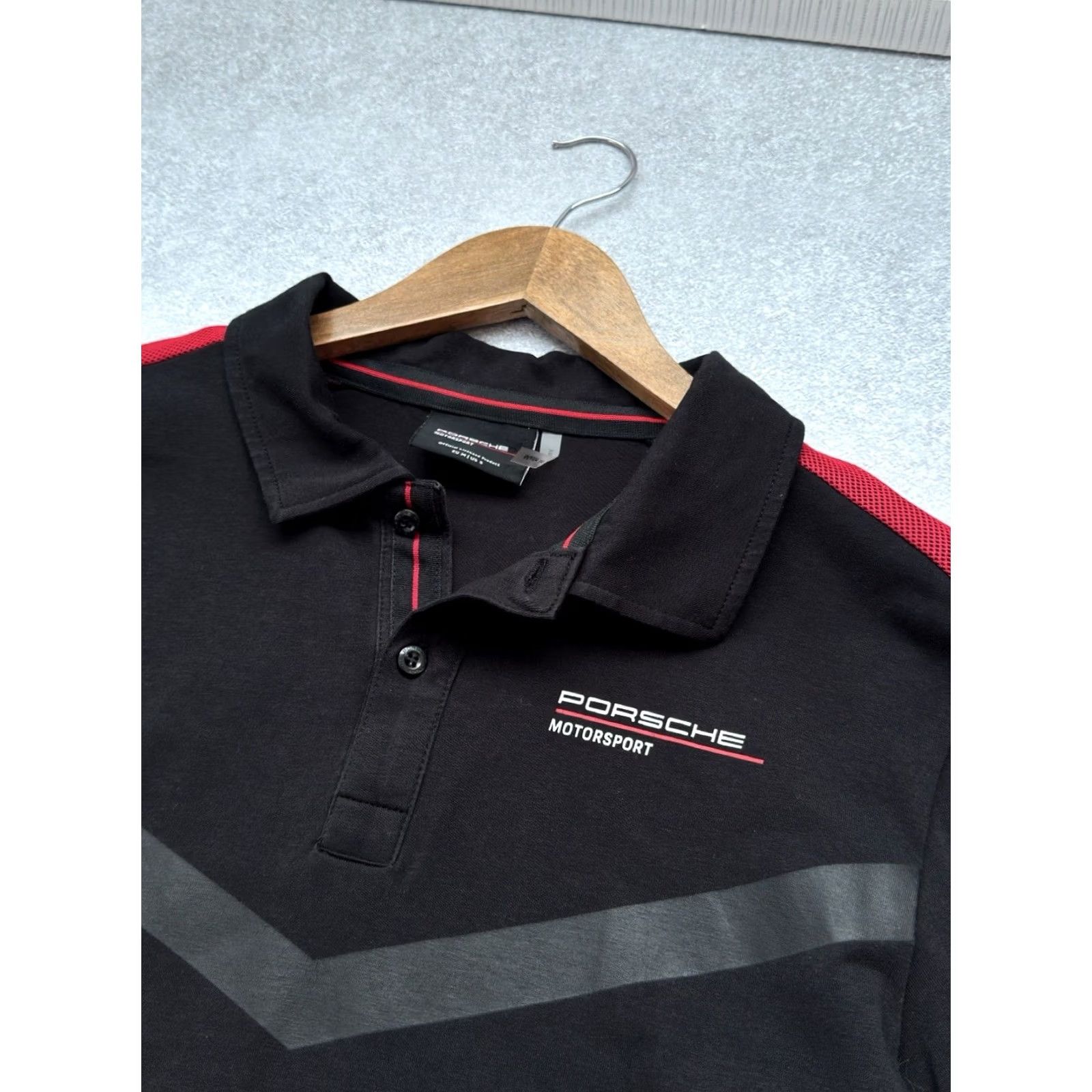 Vintage VINTAGE Porsche MotorSport Racing Big Logo Polo Black Shirt M Men Size US M / EU 48-50 / 2 - 3 Thumbnail