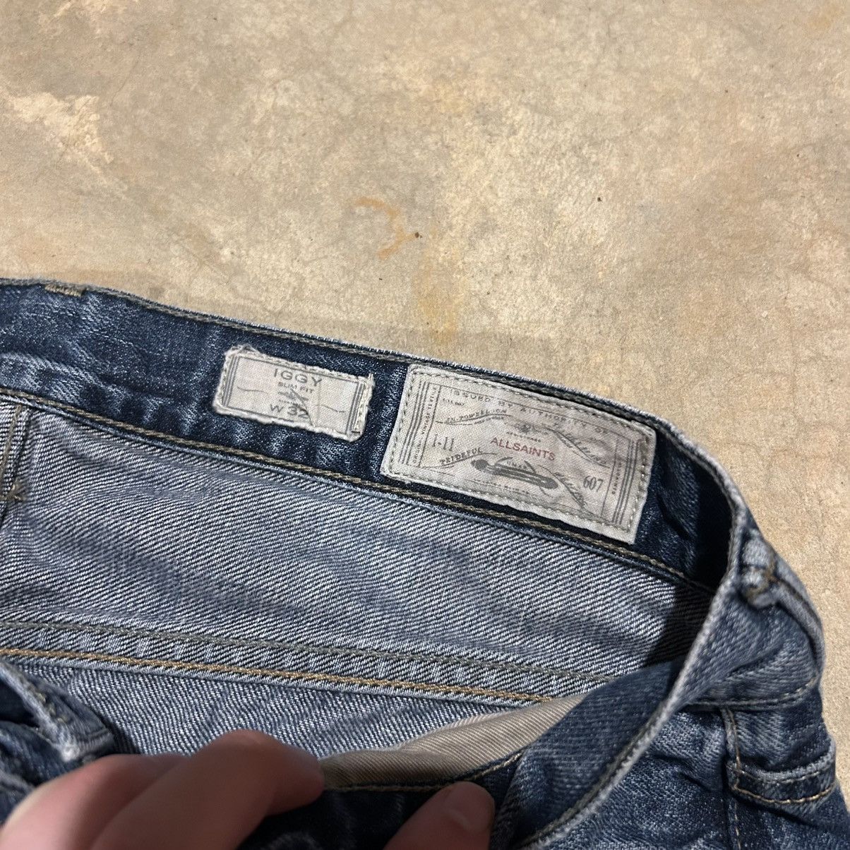 Allsaints × Japanese Brand AllSaints Iggy Faded Slim Indigo Jeans Essential Size US 32 / EU 48 - 5 Thumbnail