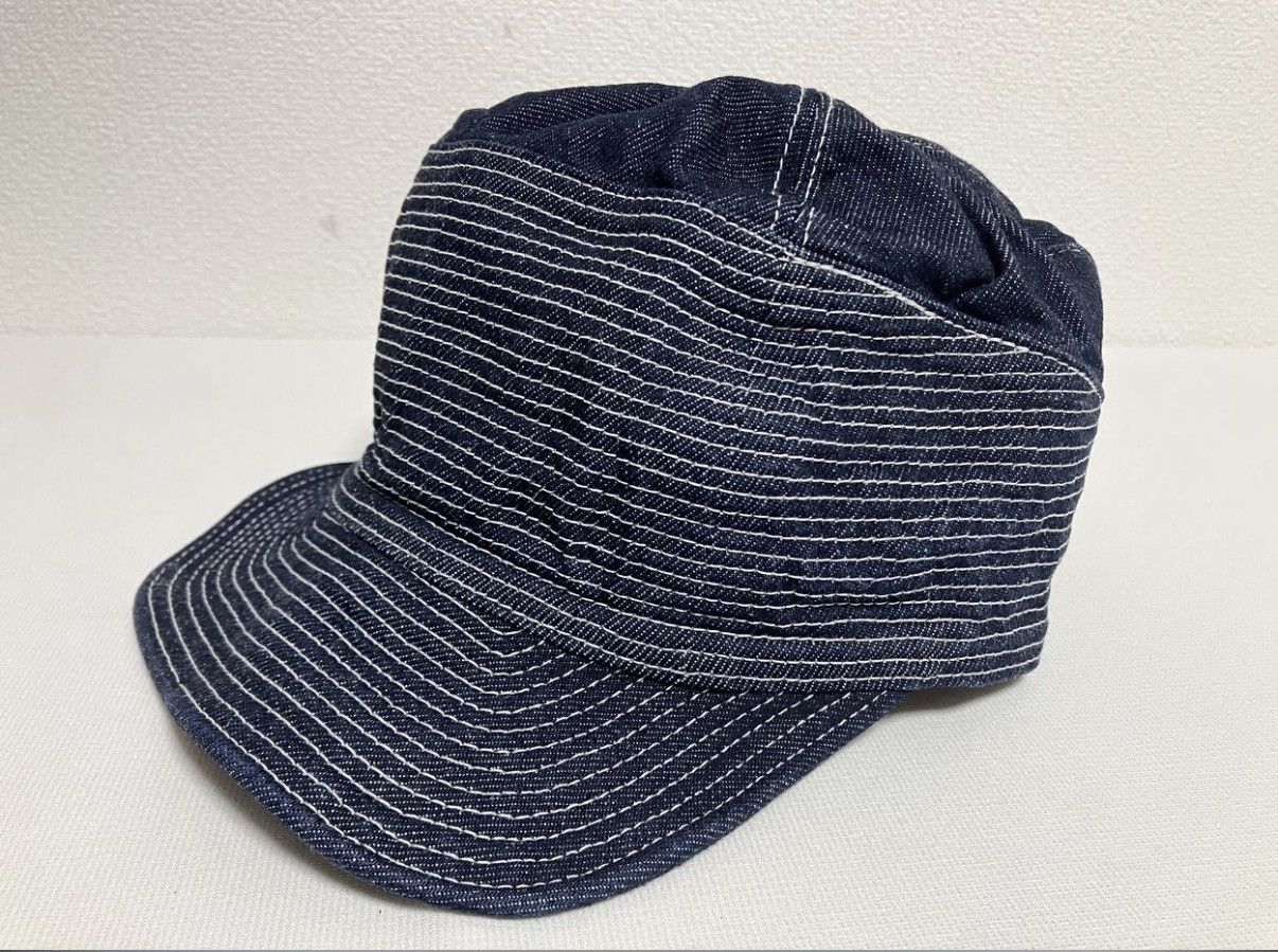 Kapital × Kapital Kountry 11.5 OZ Denim Kola Cap (Sleep) | Grailed