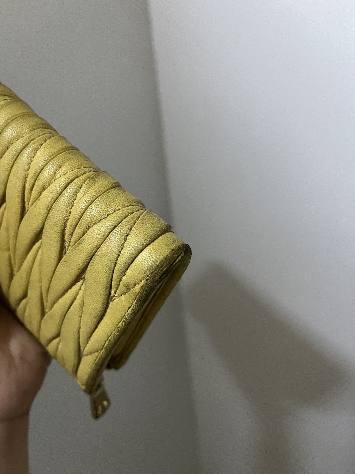 Miu Miu Miu Miu Matelassé Pleated Size ONE SIZE - 9 Thumbnail