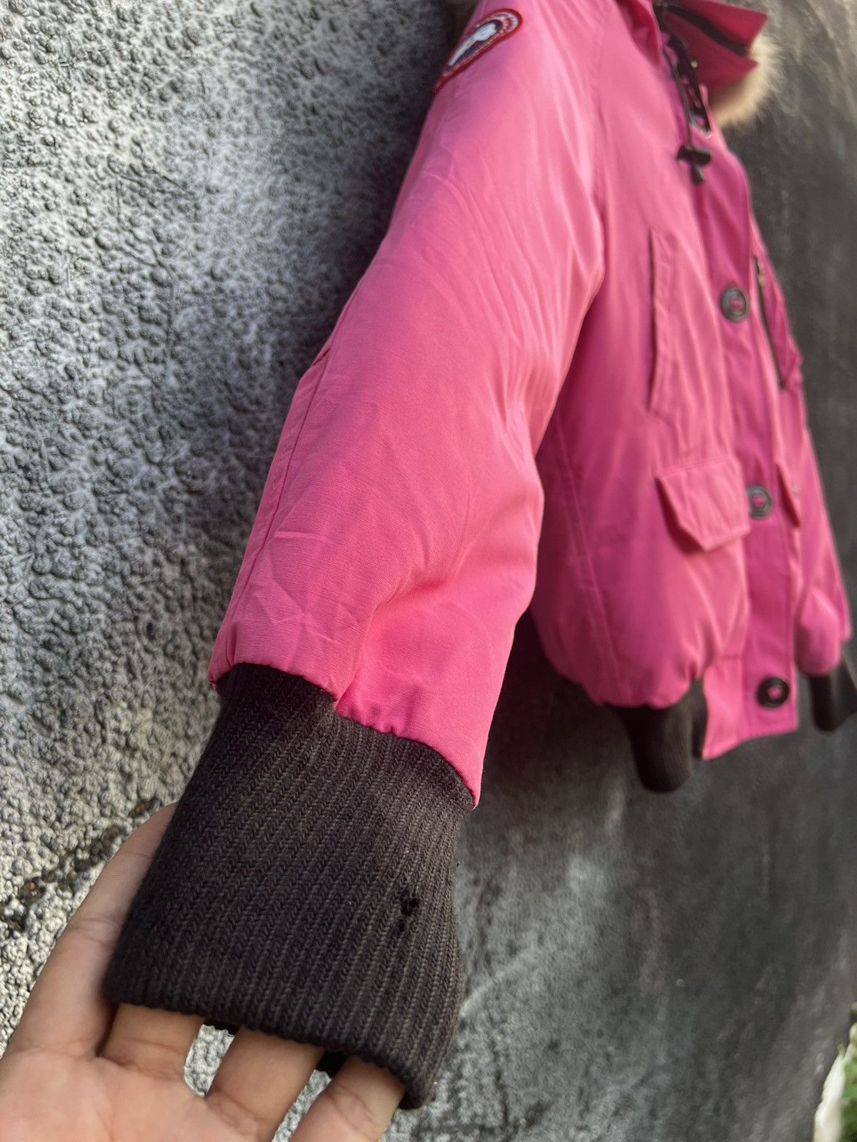Canada Goose Canada Goose Pink Bomber Jacket Size XS / US 0-2 / IT 36-38 - 2 Thumbnail