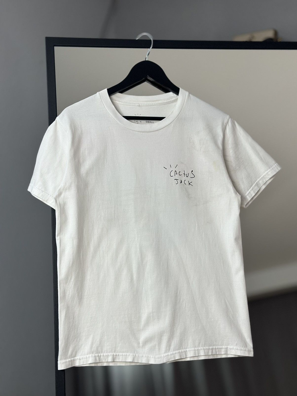 Vintage Vintage Jack Cactus Travis Scott White T-shirt Size US S / EU 44-46 / 1 - 2 Thumbnail