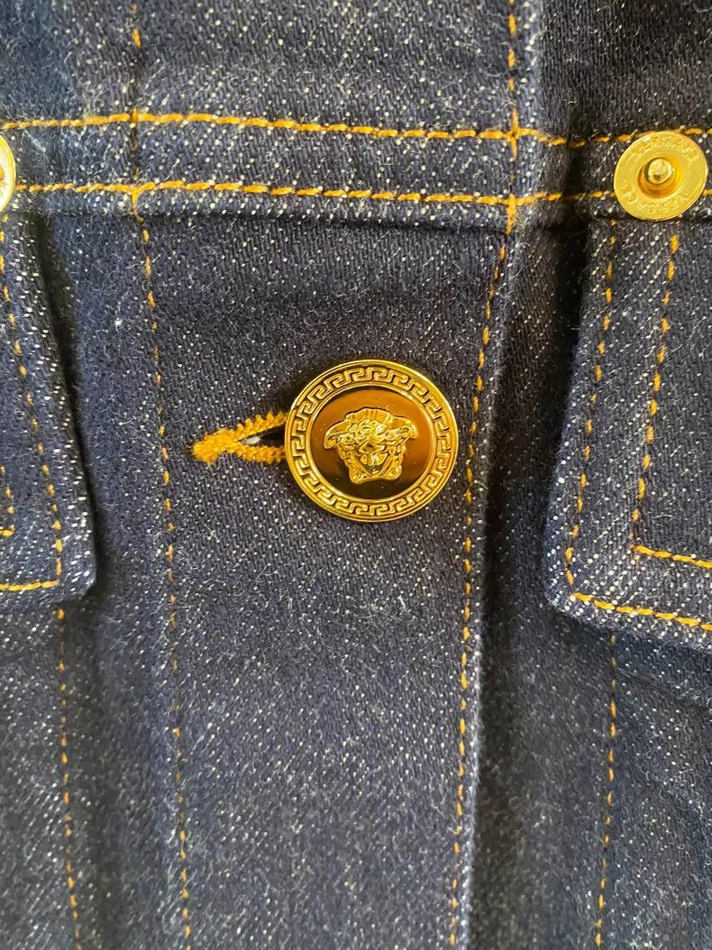 Versace Versace Medusa denim jacket Size US XS / EU 42 / 0 - 4 Thumbnail