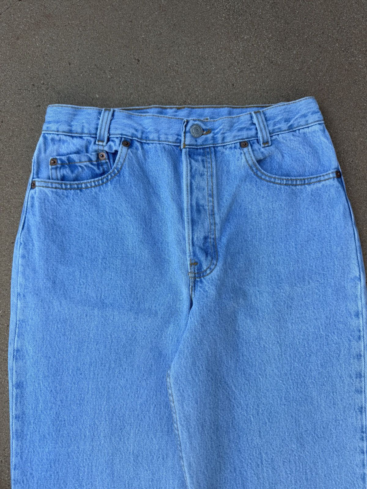 Levi's Vintage 90s Levi’s 501xx Student Fit Faded Denim Jeans 28x31 Size 28" / US 6 / IT 42 - 5 Thumbnail