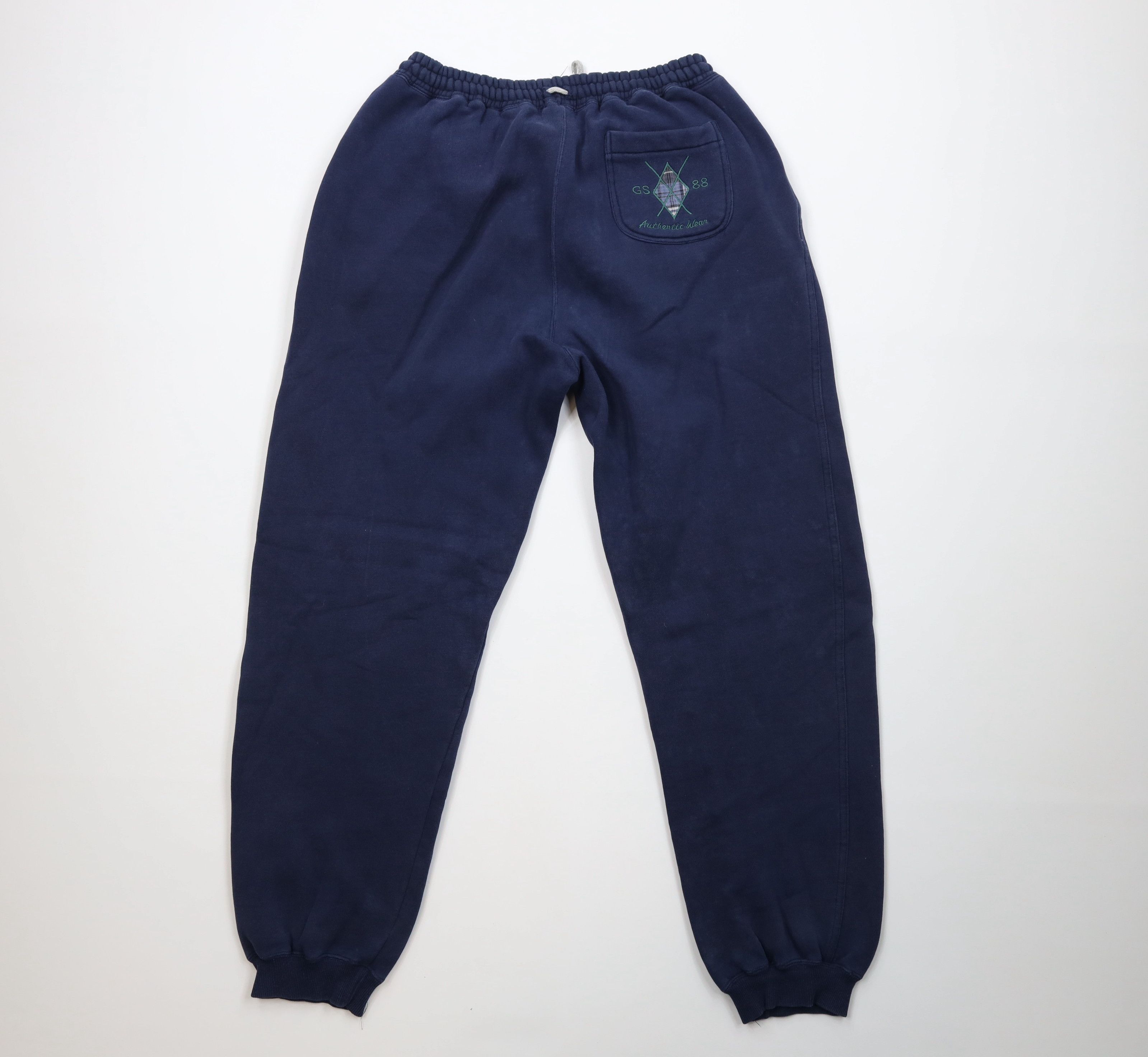Gap Vintage 90s Gap Spell Out Heavyweight Sweatpants Joggers Size US 36 / EU 52 - 10 Thumbnail